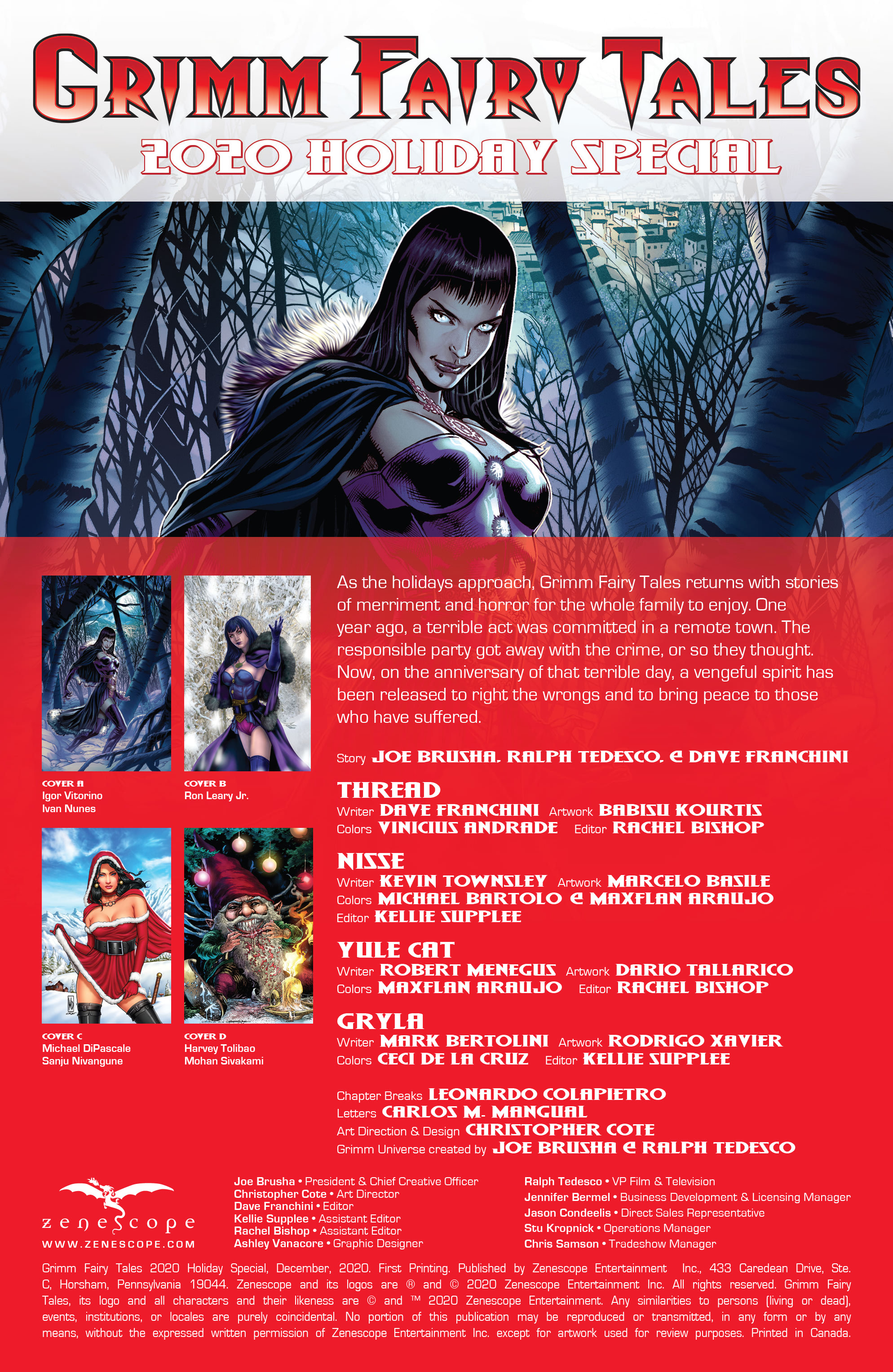 Grimm Fairy Tales: 2020 Holiday Special (2020): Chapter 1 - Page 2
