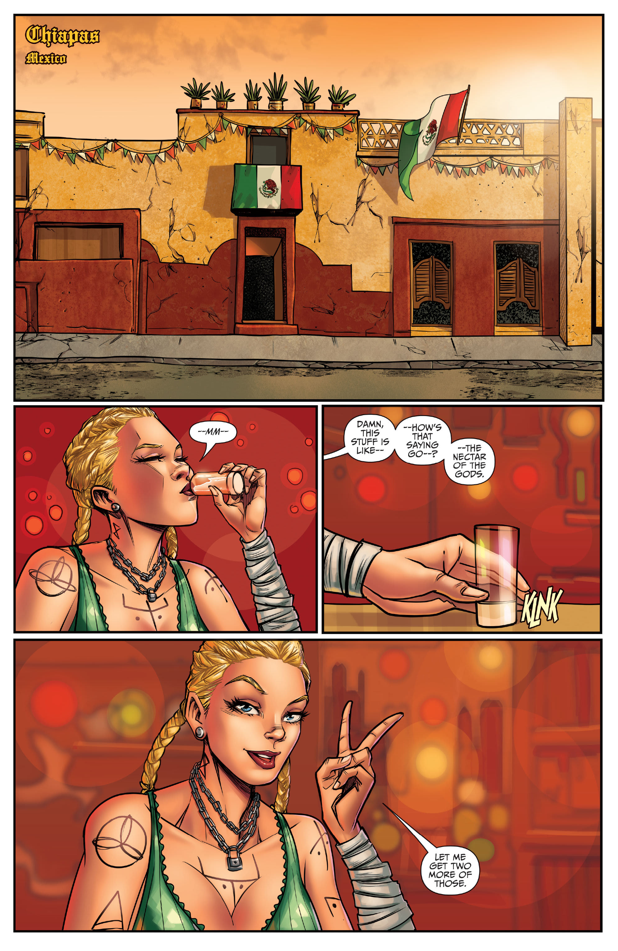 Grimm Fairy Tales: 2022 Holiday Pinup Special (2022): Chapter 1 - Page 2