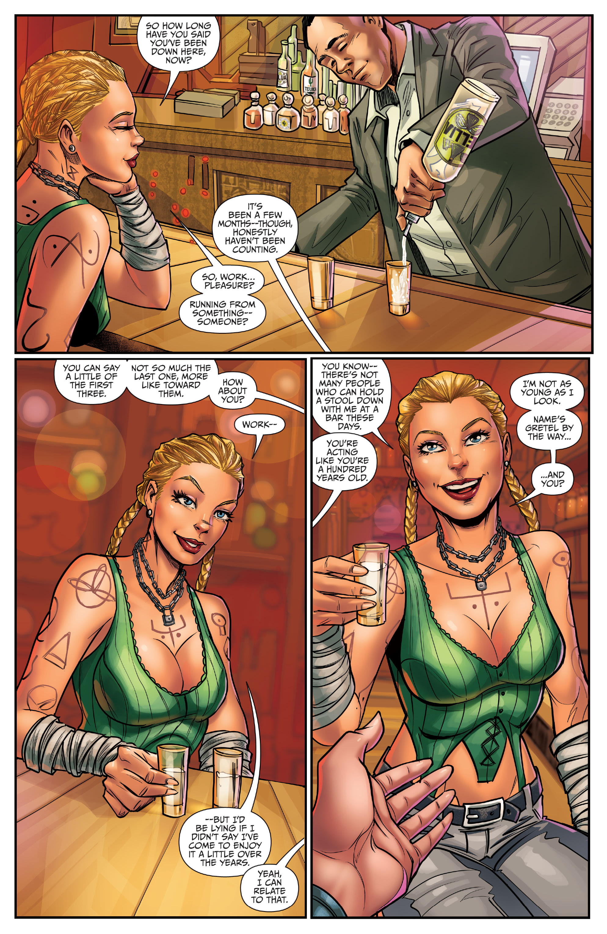 Grimm Fairy Tales: 2022 Holiday Pinup Special (2022): Chapter 1 - Page 3