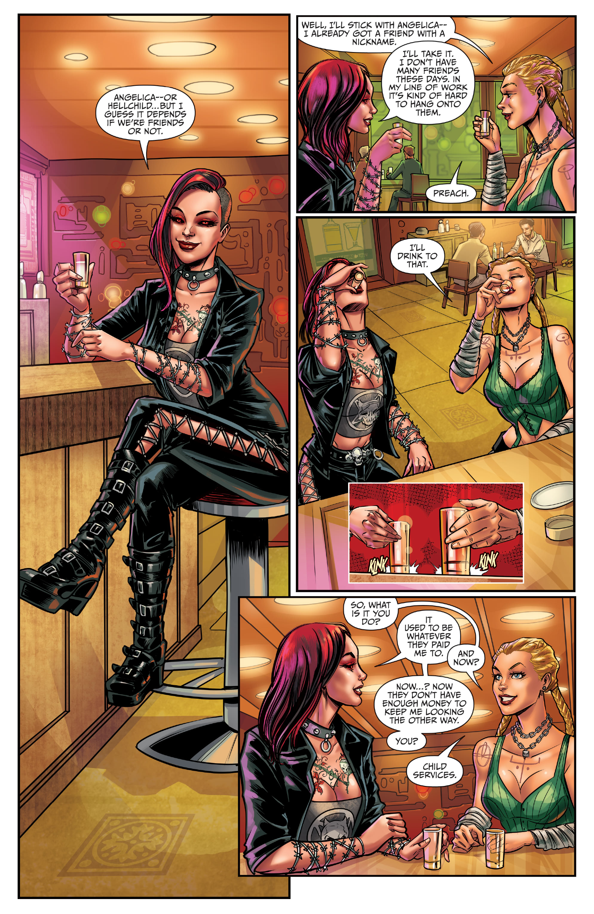 Grimm Fairy Tales: 2022 Holiday Pinup Special (2022): Chapter 1 - Page 4