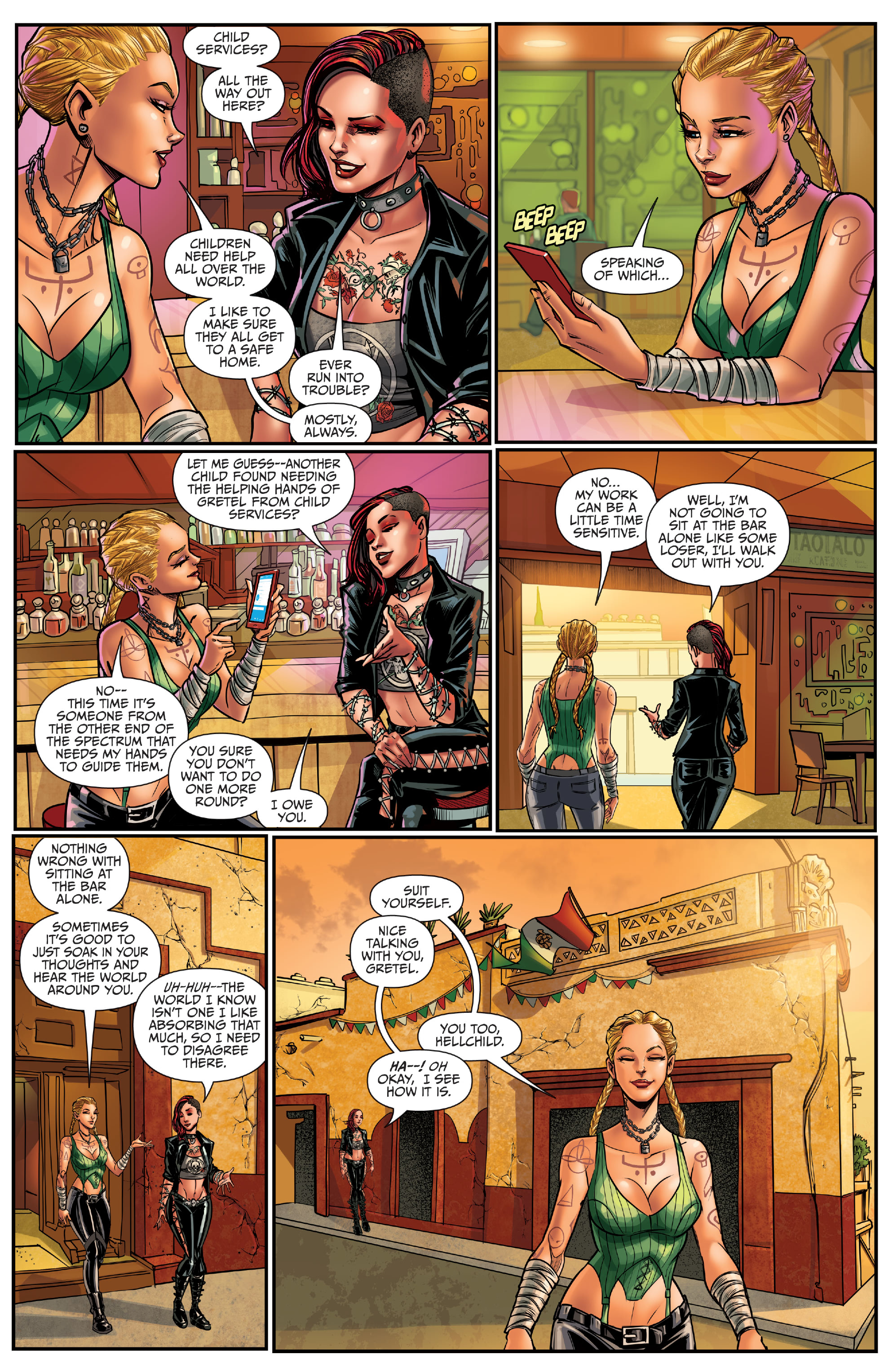 Grimm Fairy Tales: 2022 Holiday Pinup Special (2022): Chapter 1 - Page 5
