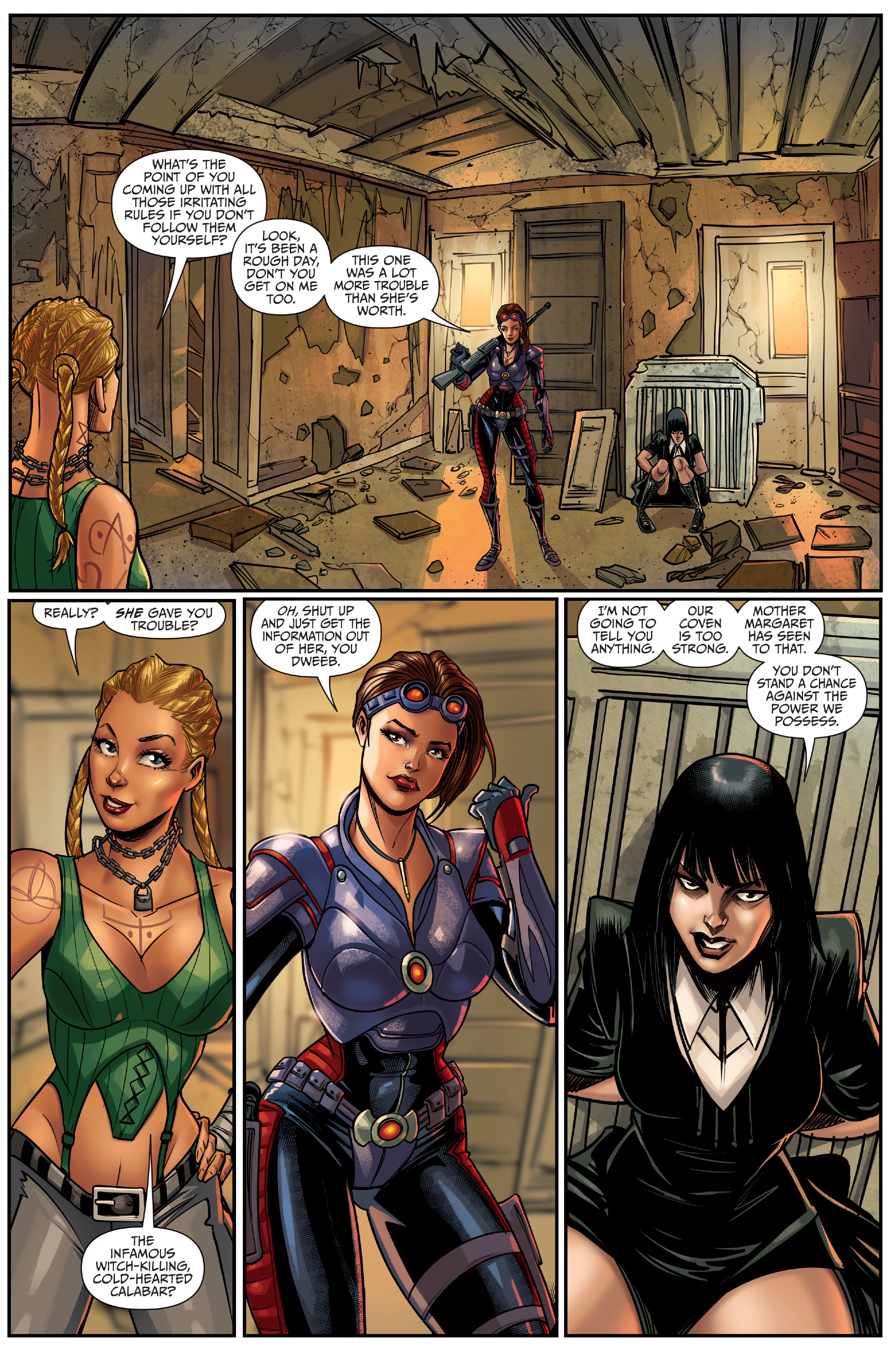 Grimm Fairy Tales: 2022 Holiday Pinup Special (2022): Chapter 1 - Page 7