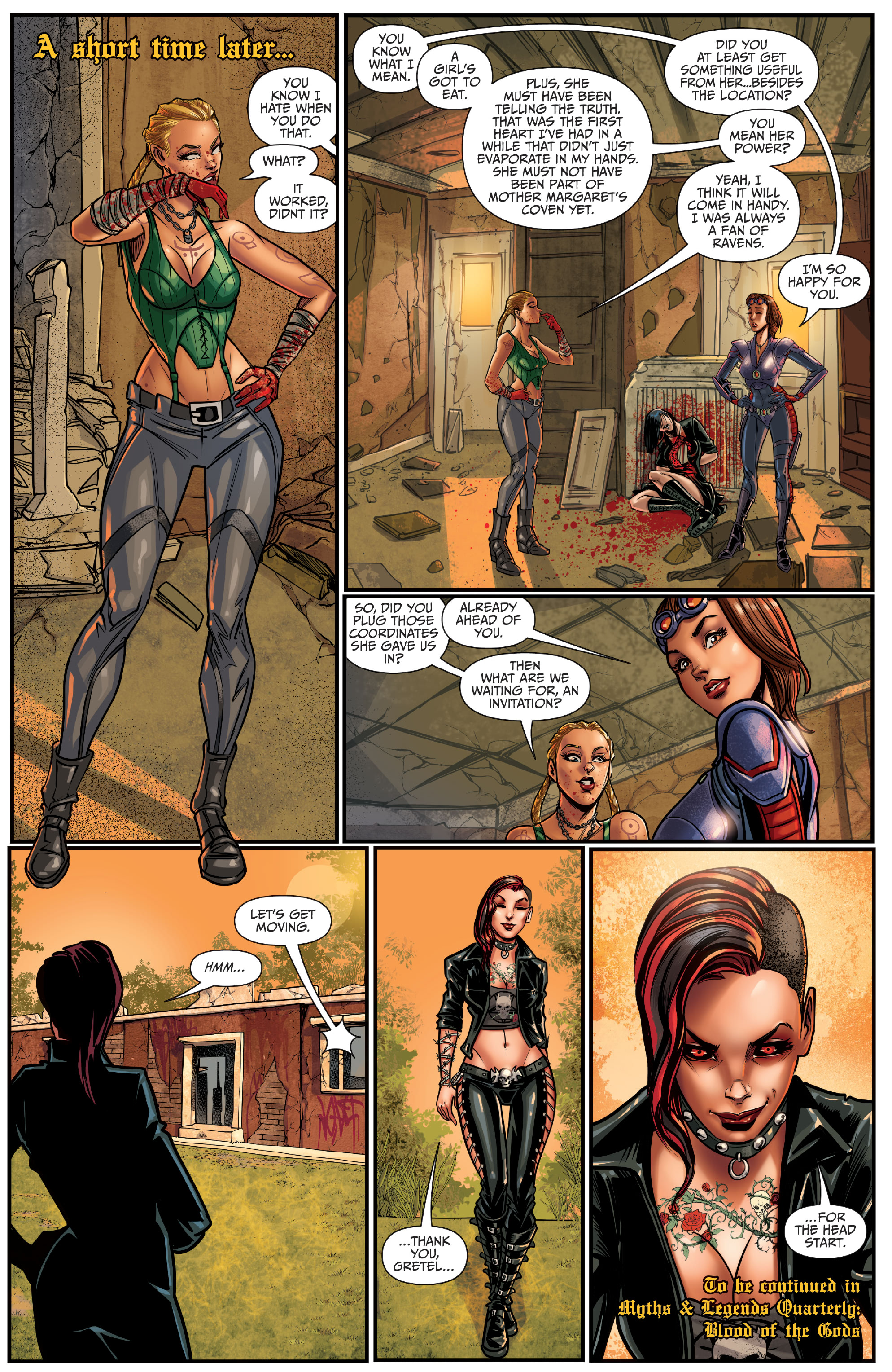 Grimm Fairy Tales: 2022 Holiday Pinup Special (2022): Chapter 1 - Page 9