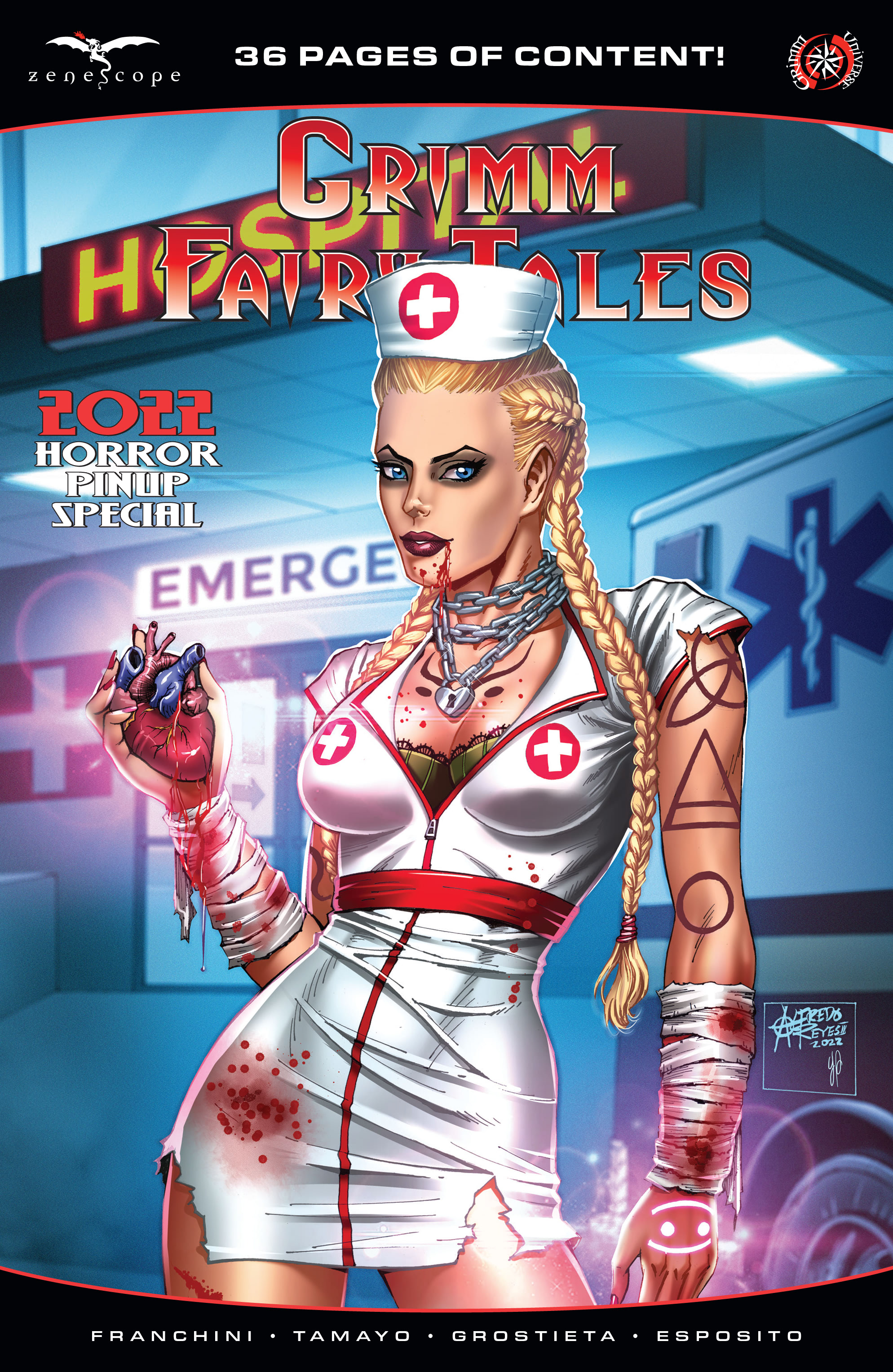 Grimm Fairy Tales: 2022 Horror Pinup Special (2022): Chapter 1 - Page 1