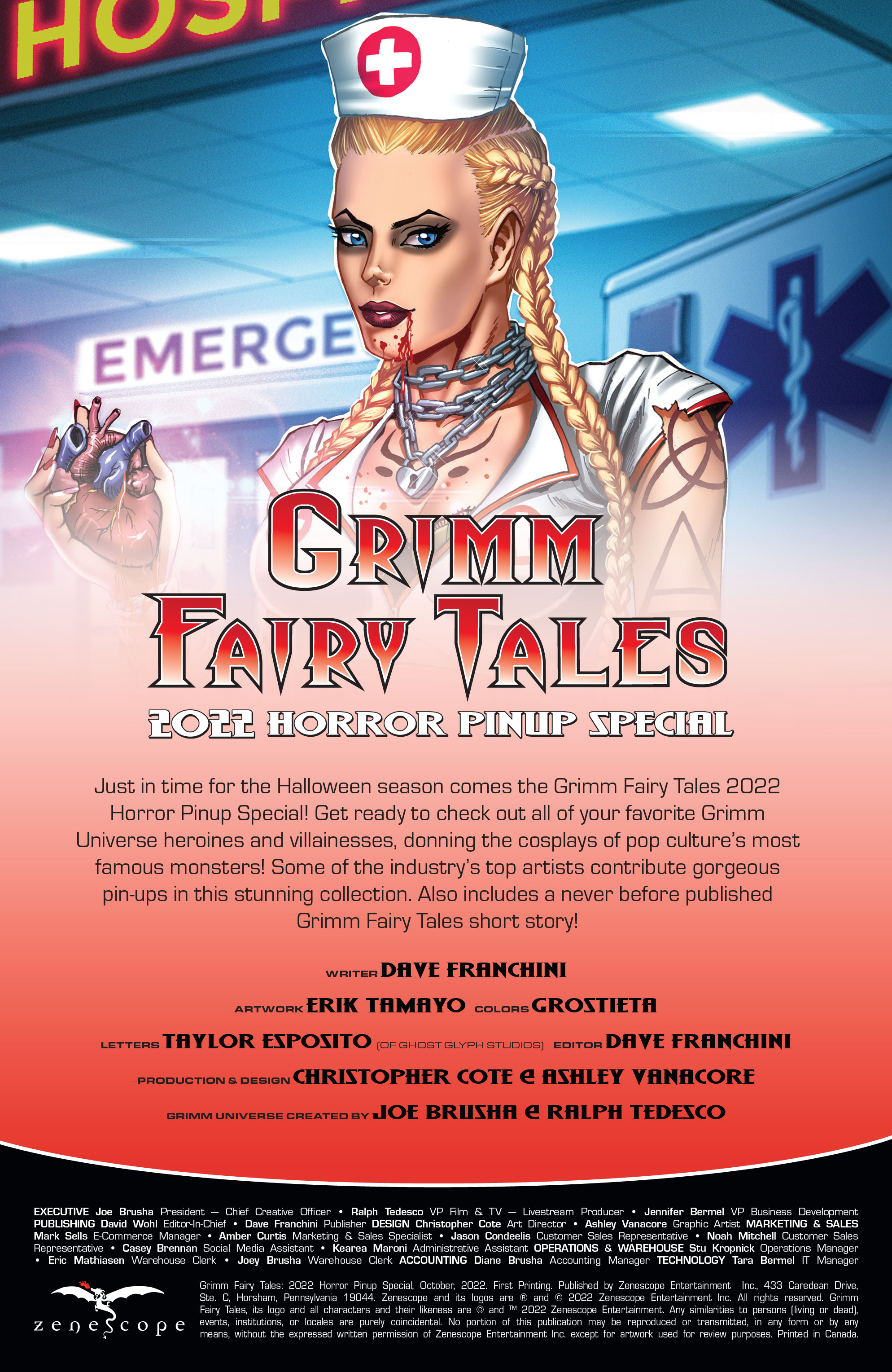 Grimm Fairy Tales: 2022 Horror Pinup Special (2022): Chapter 1 - Page 2