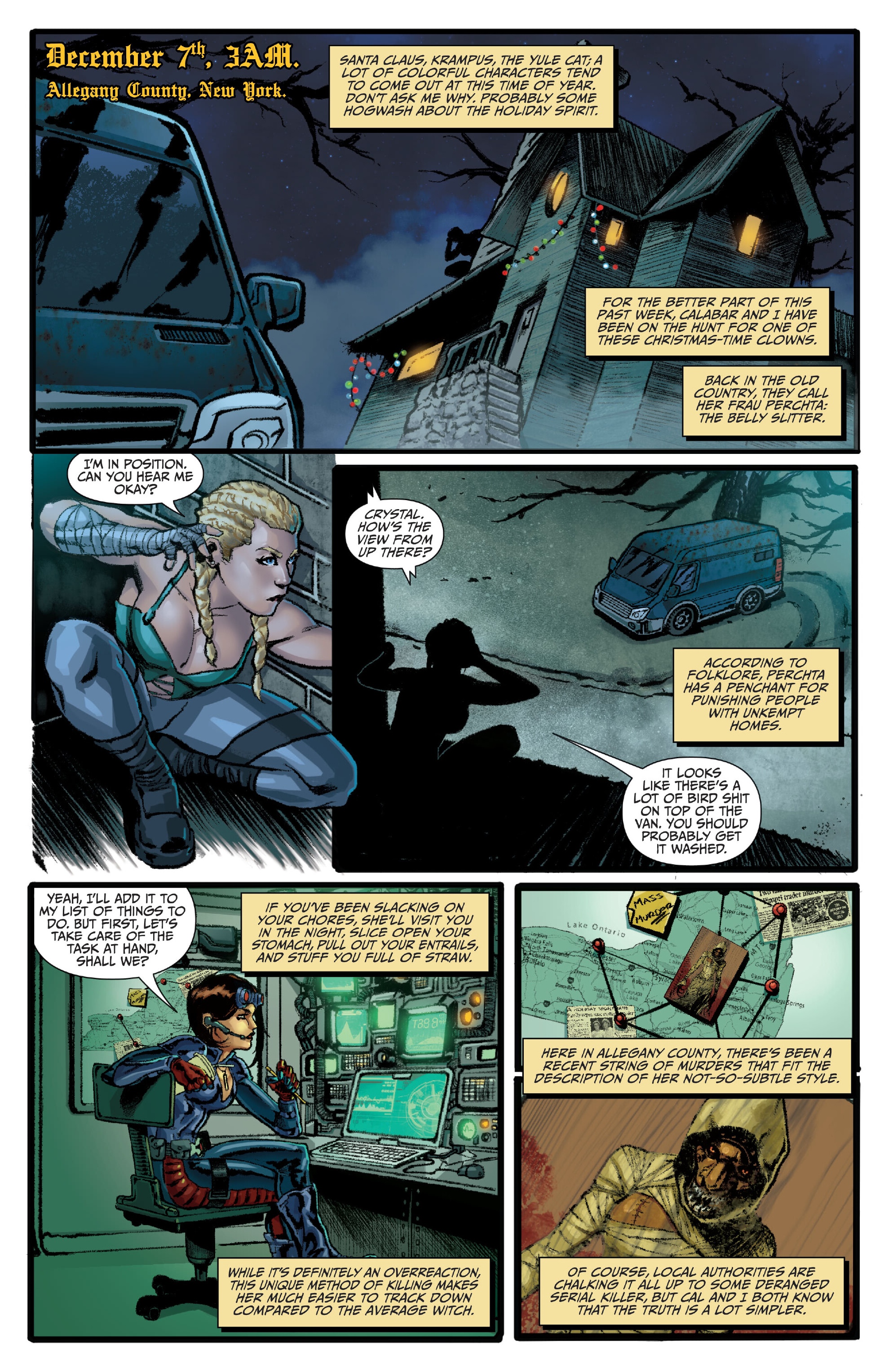 Grimm Fairy Tales: 2023 Holiday Pinup Special (2023): Chapter 1 - Page 3