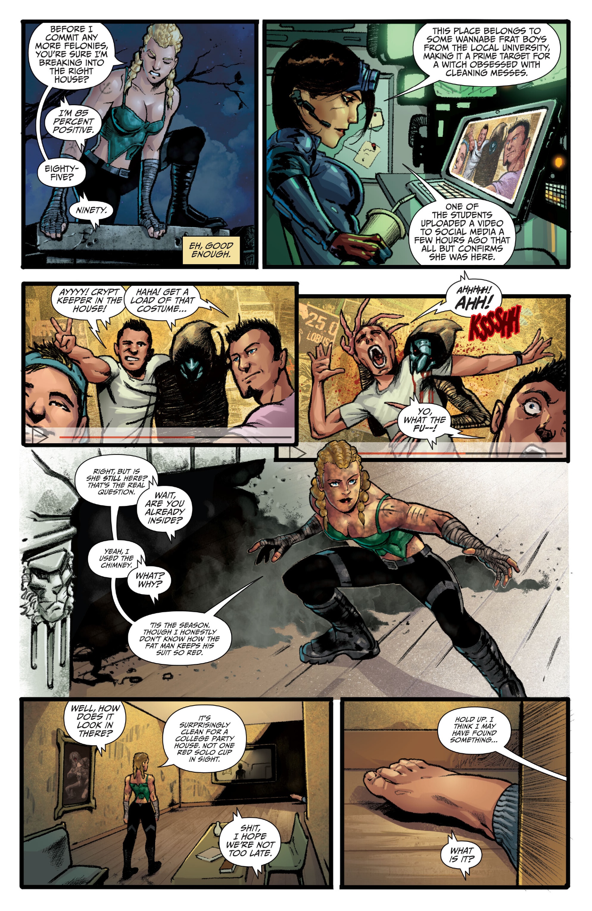 Grimm Fairy Tales: 2023 Holiday Pinup Special (2023): Chapter 1 - Page 4