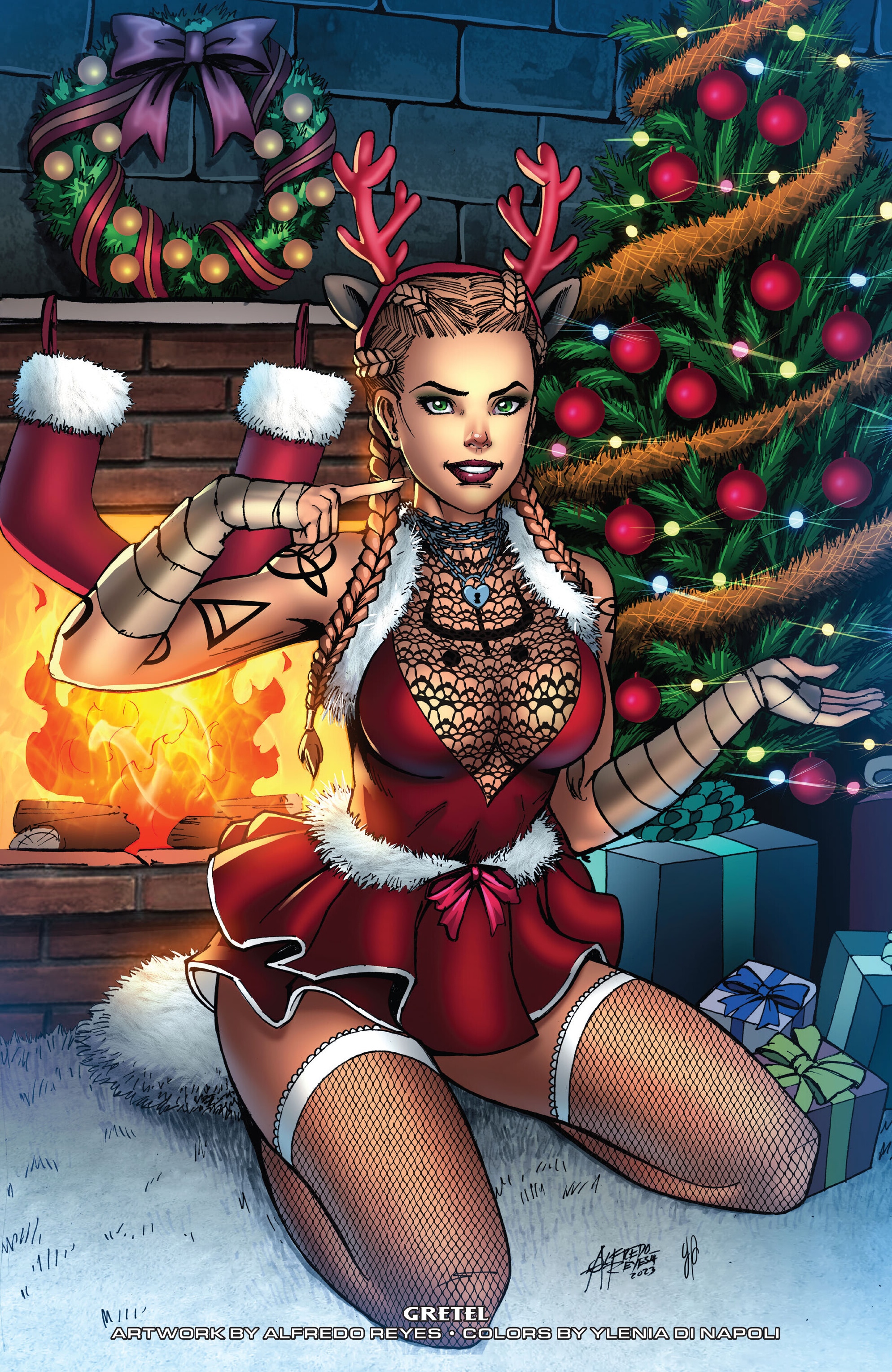 Grimm Fairy Tales: 2023 Holiday Pinup Special (2023): Chapter 1 - Page 17