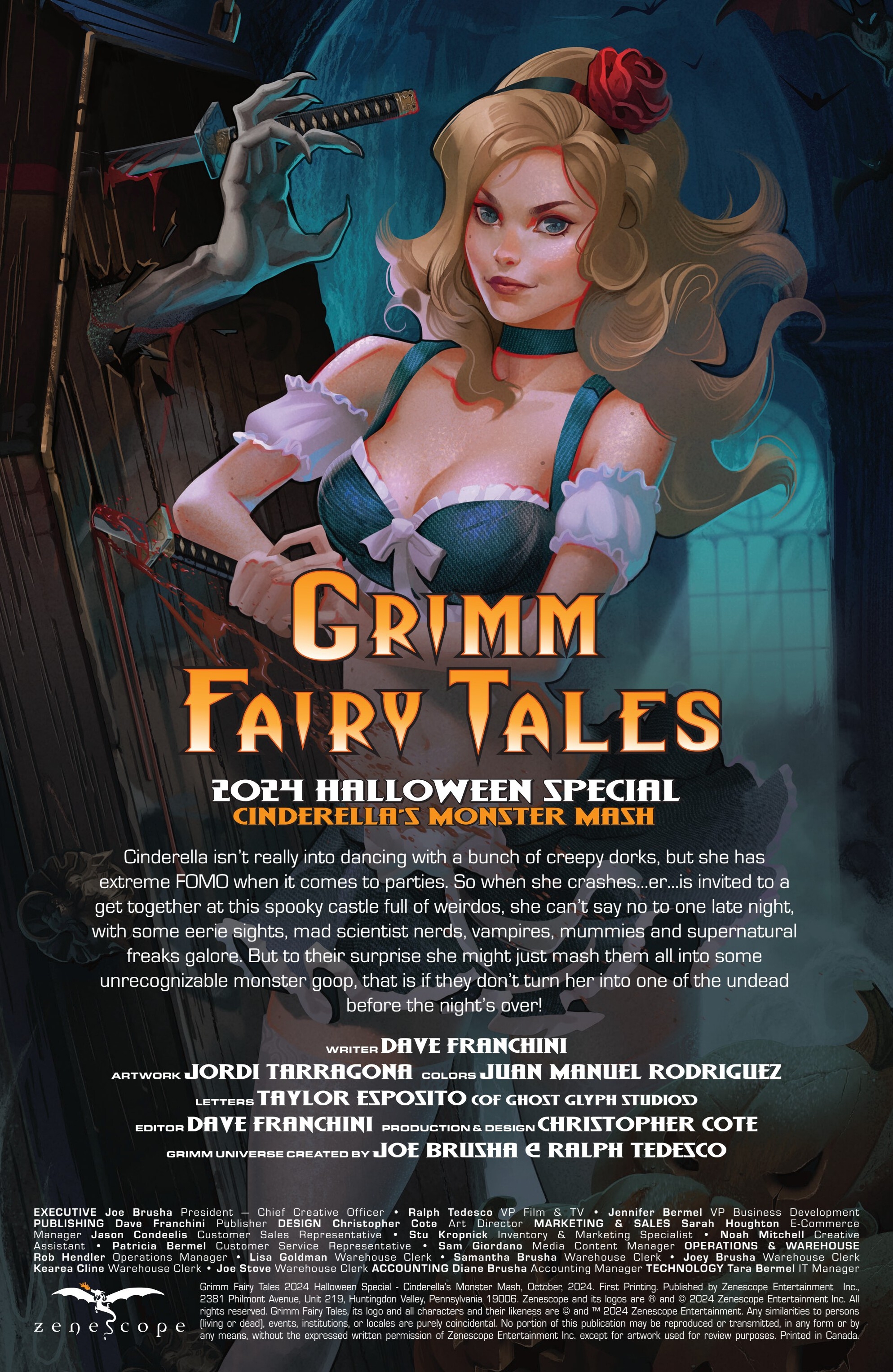 Grimm Fairy Tales 2024 Halloween: Cinderella's Monster Mash (2024): Chapter 1 - Page 2