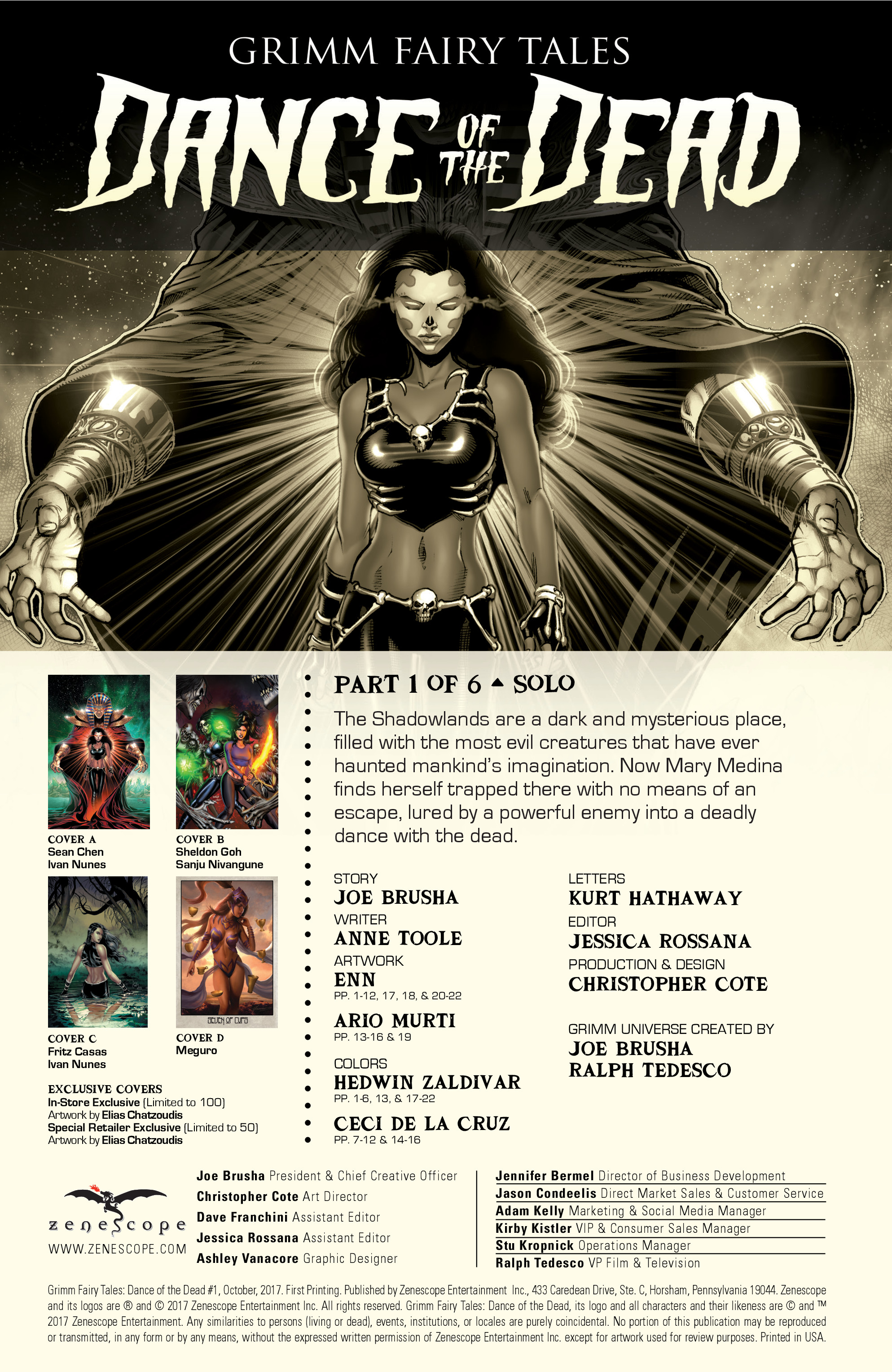 Grimm Fairy Tales: Dance of the Dead (2017): Chapter 1 - Page 2