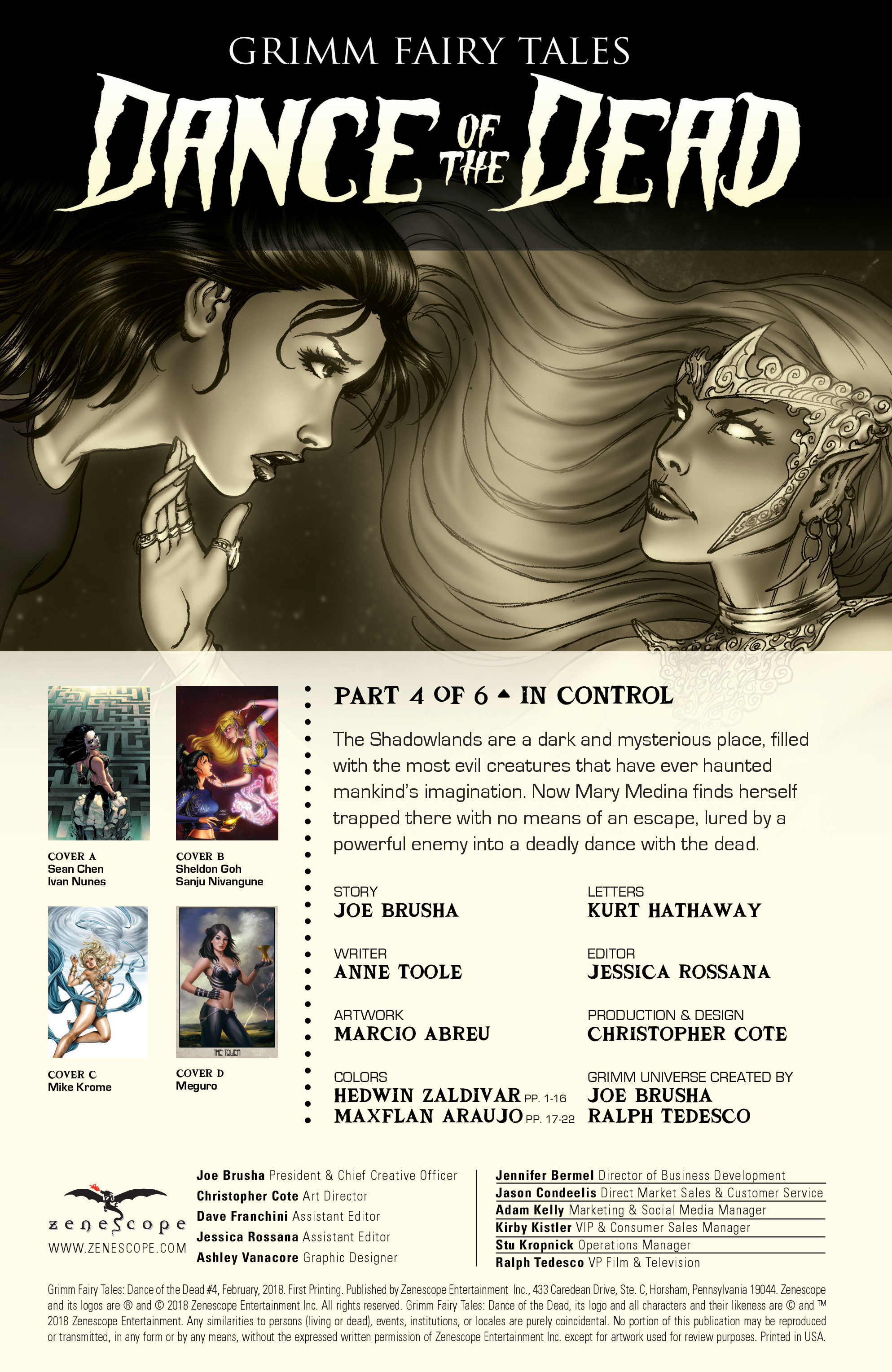 Grimm Fairy Tales: Dance of the Dead (2017): Chapter 4 - Page 2