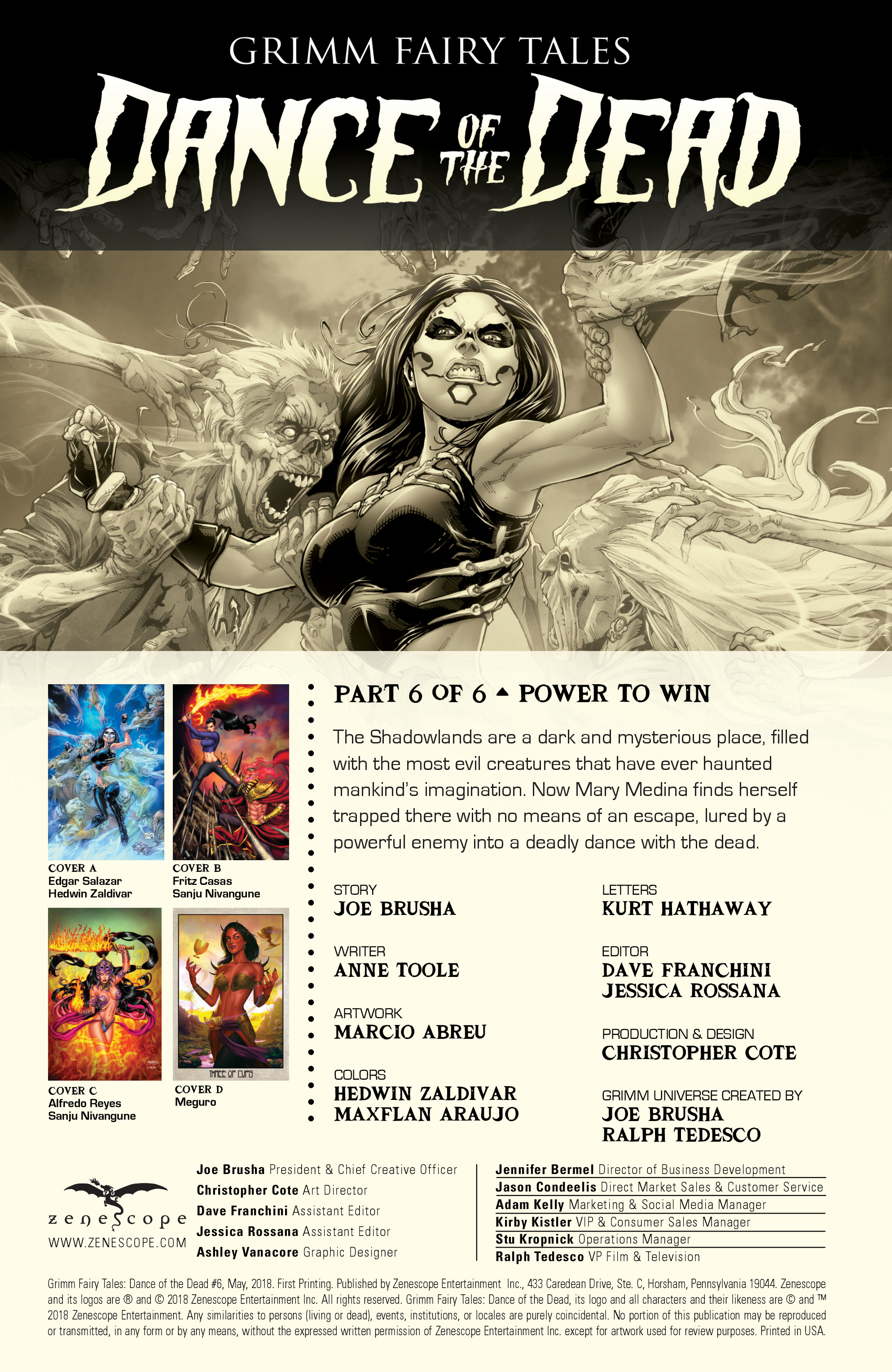 Grimm Fairy Tales: Dance of the Dead (2017): Chapter 6 - Page 2