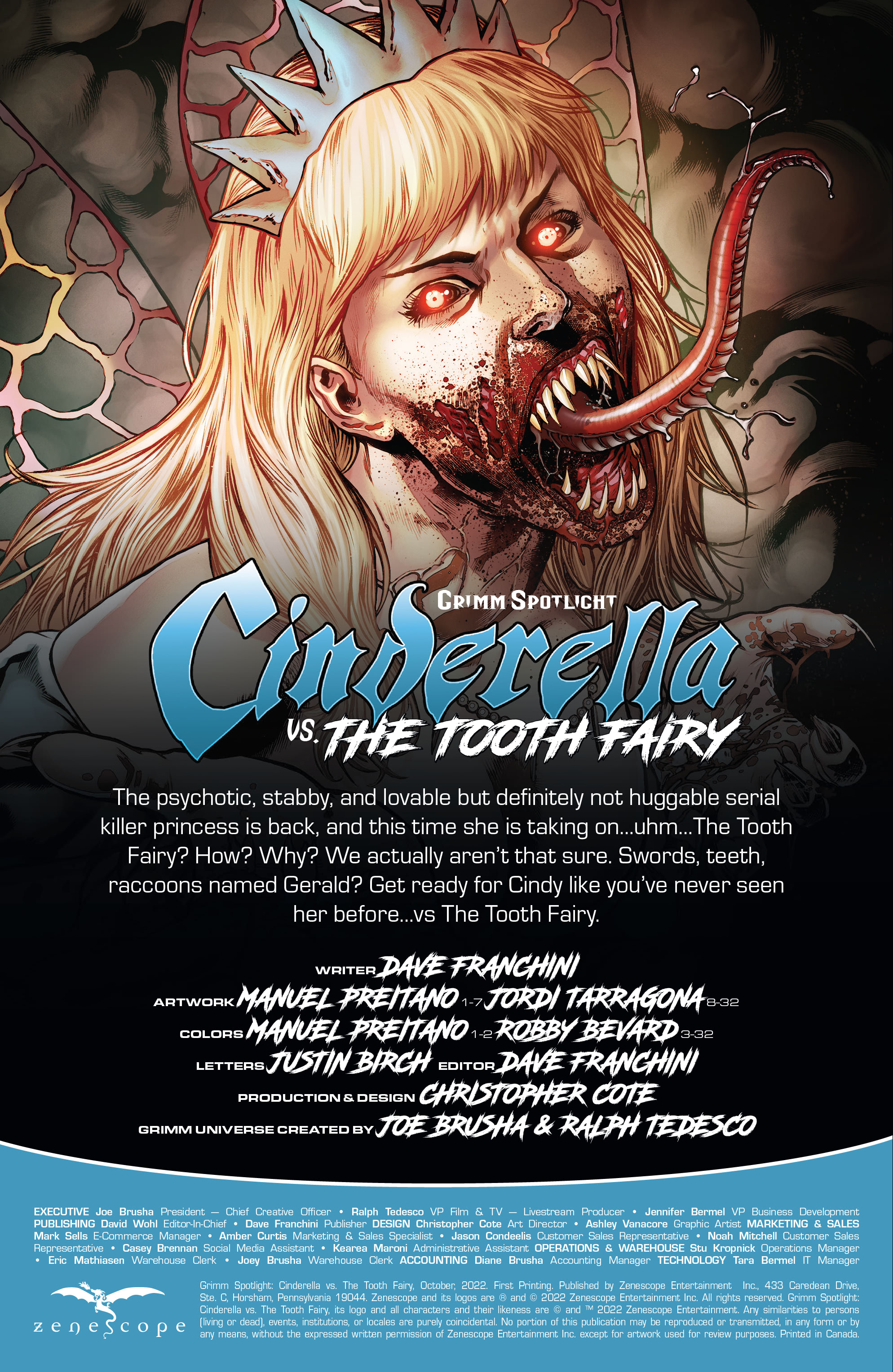 Grimm Spotlight: Cinderella - Tooth Fairy (2022): Chapter 1 - Page 2