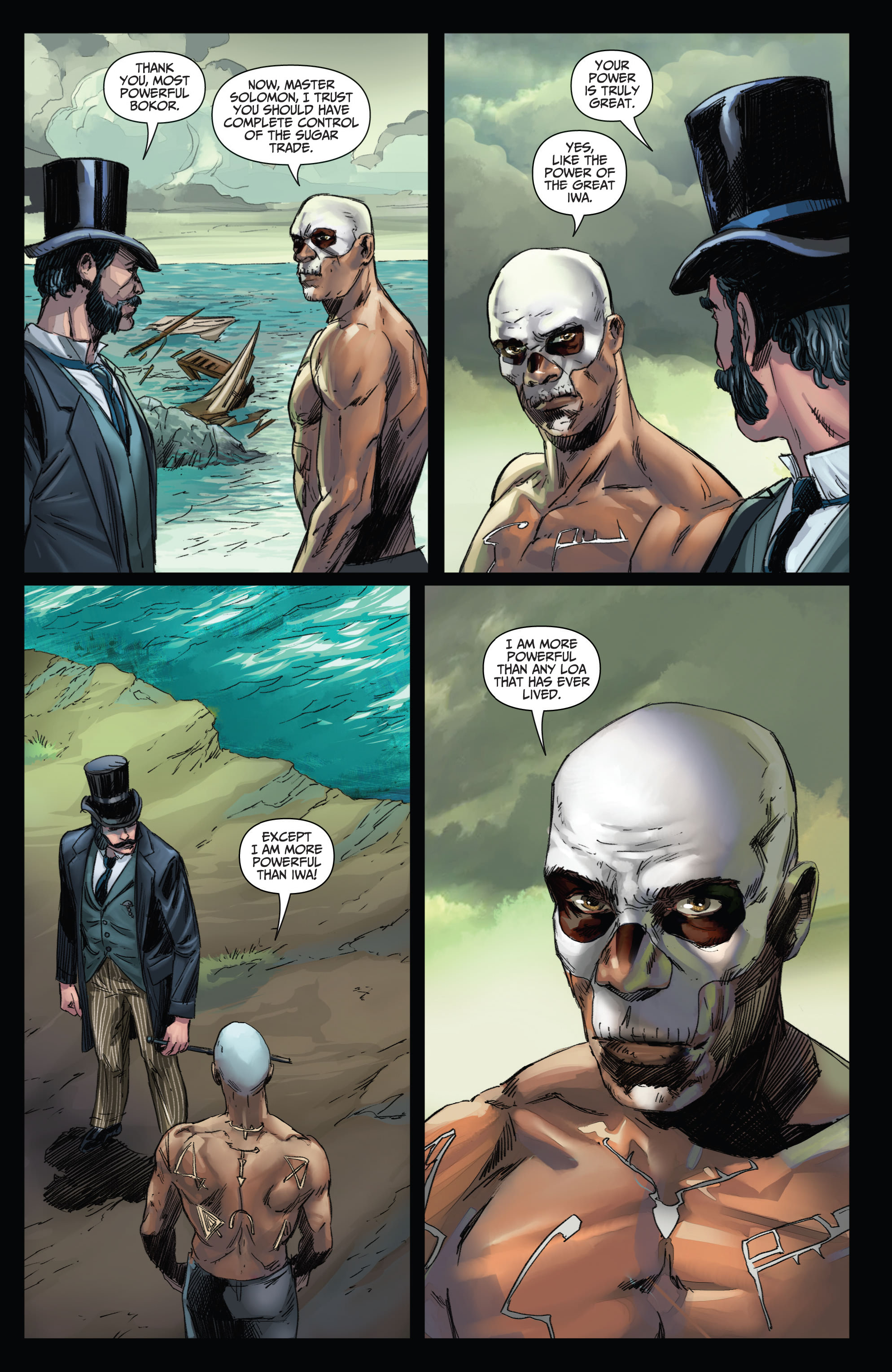 Grimm Spotlight:  Mystere Voodoo Dawn (2021): Chapter 1 - Page 5