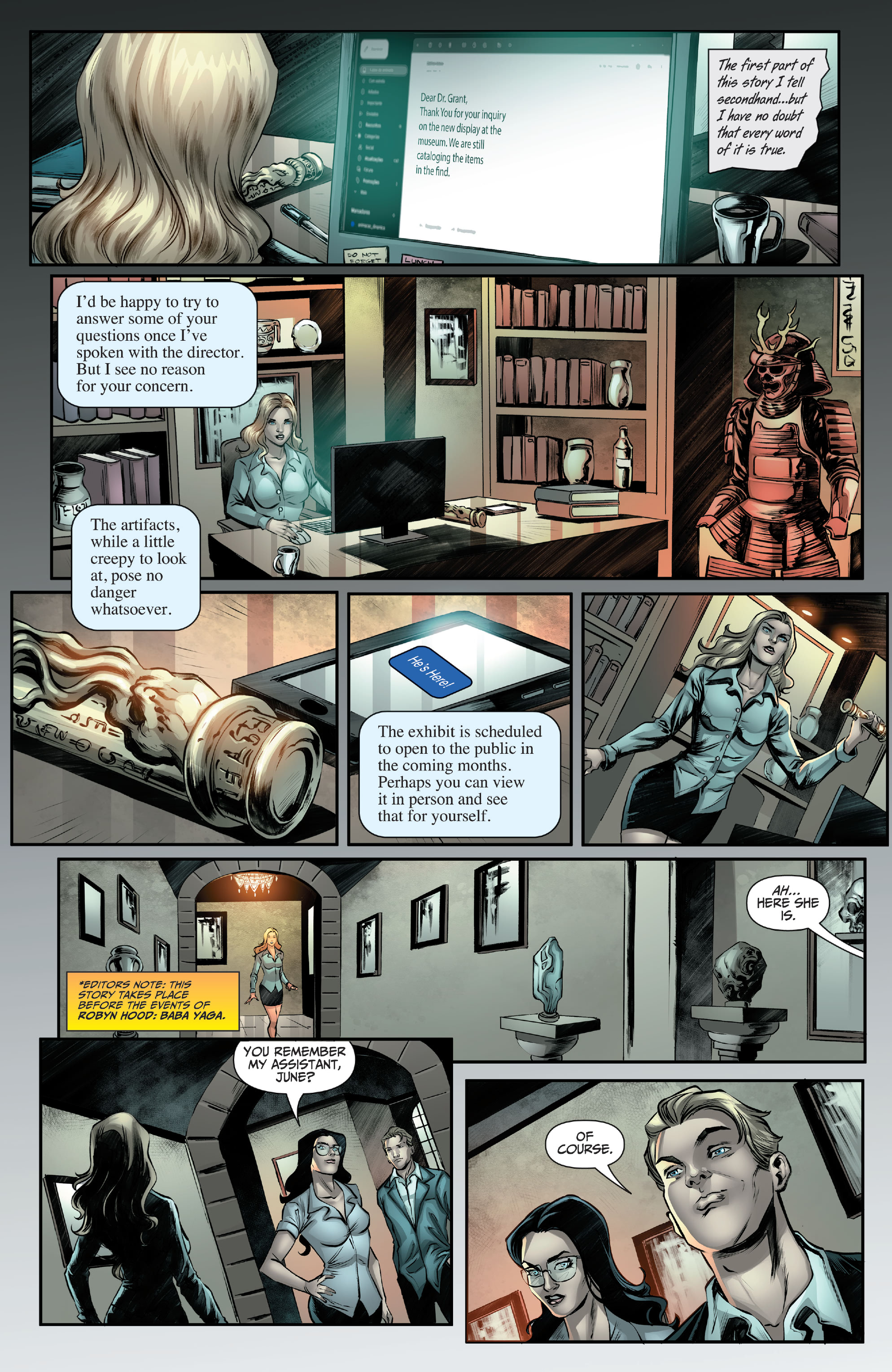 Grimm Tales of Terror Quarterly: Rise of Cthulhu (2022-): Chapter 1 - Page 7