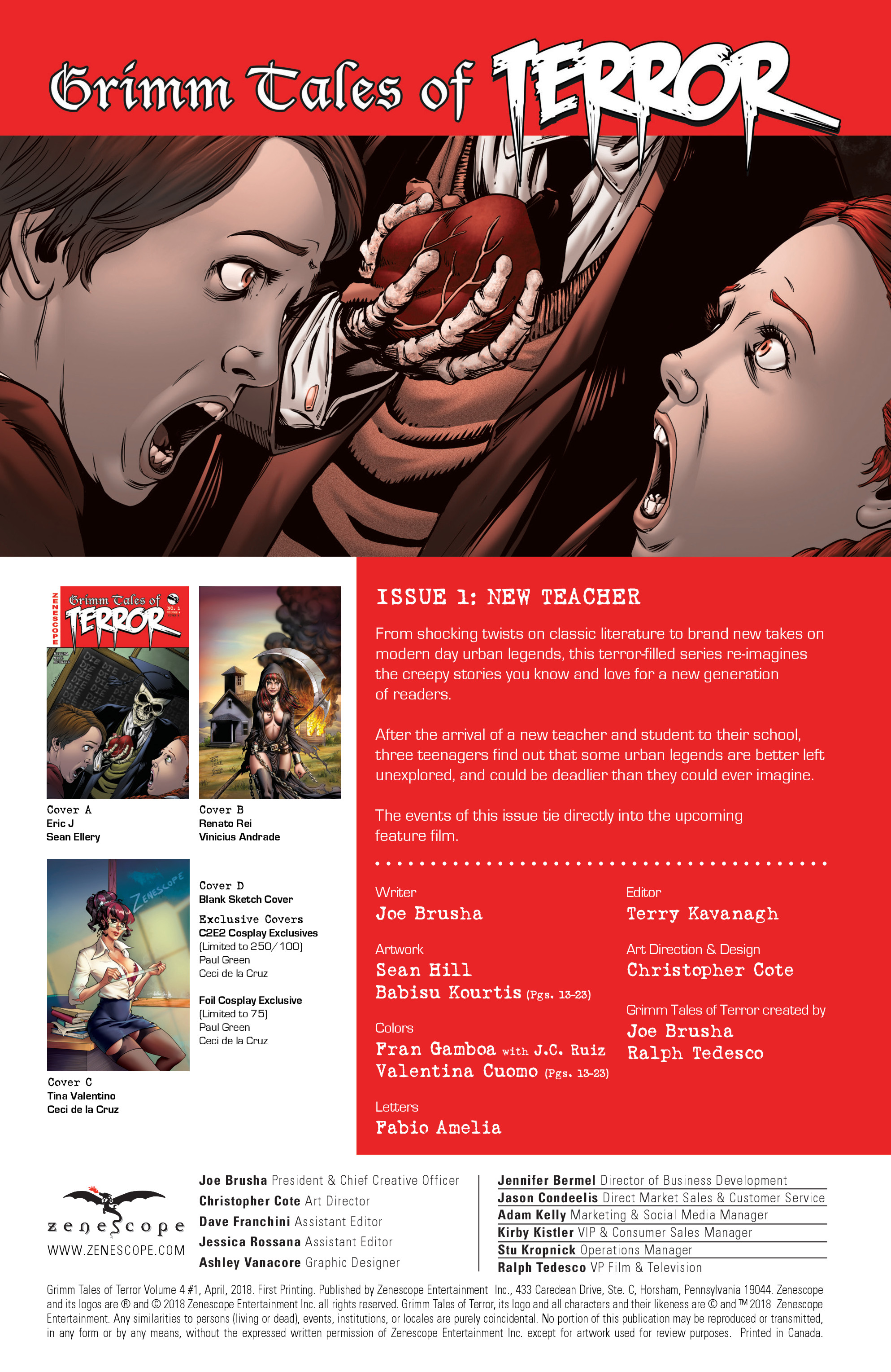 Grimm Tales Of Terror Vol. 4 (2018-): Chapter 1 - Page 2