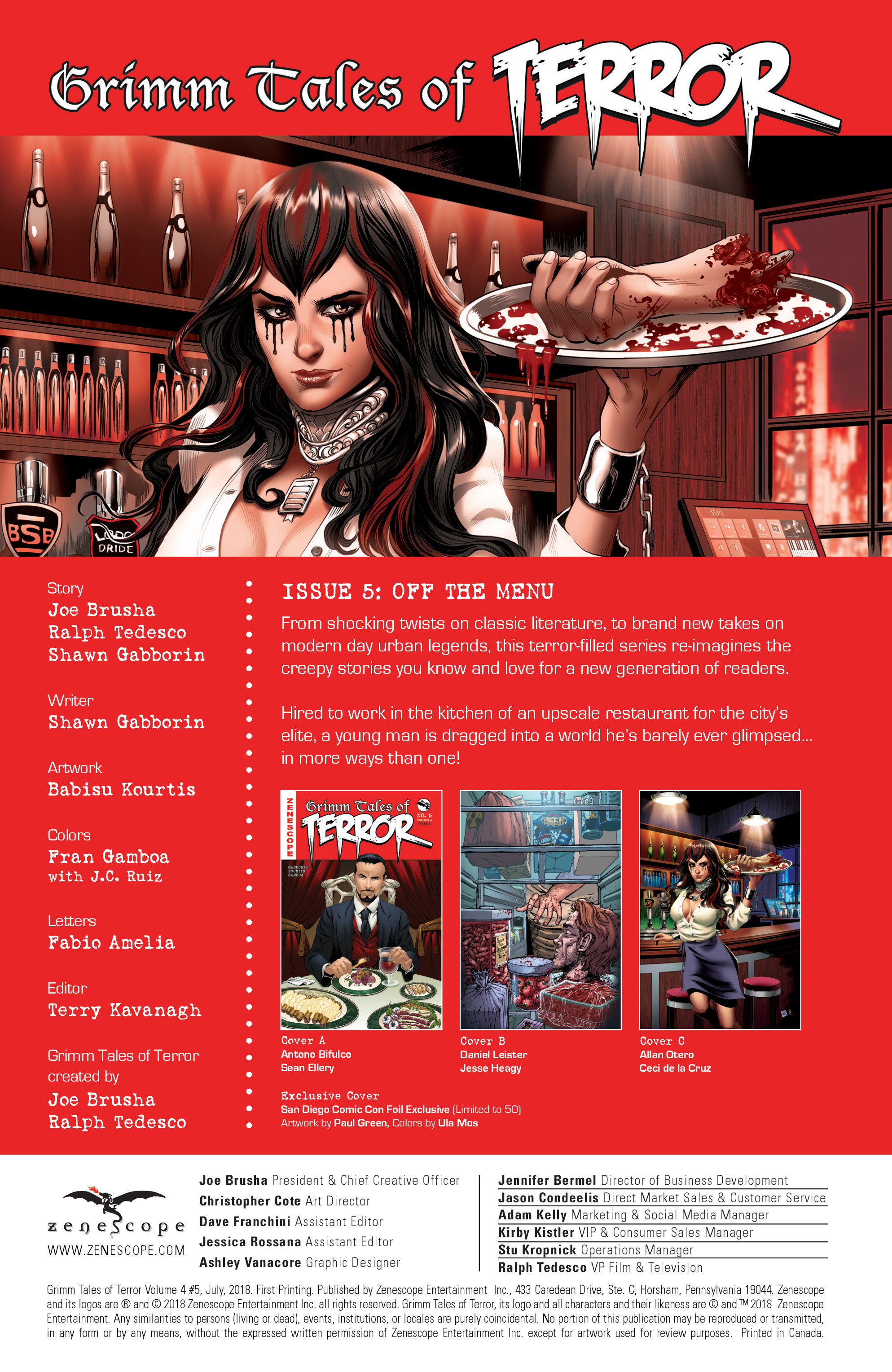 Grimm Tales Of Terror Vol. 4 (2018-): Chapter 5 - Page 2