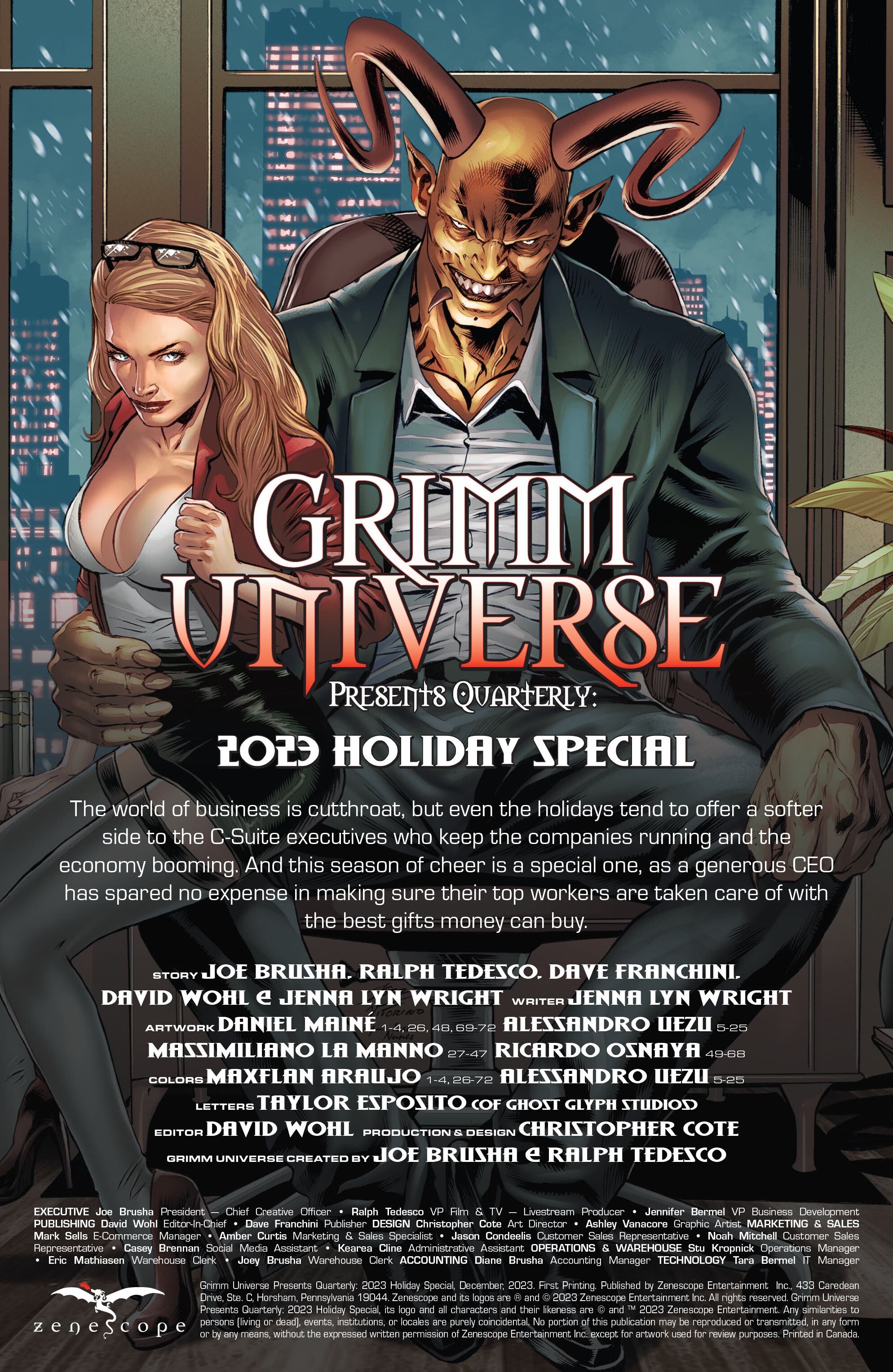 Grimm Universe Presents Quarterly: 2023 Holiday Special (2023-): Chapter 1 - Page 2