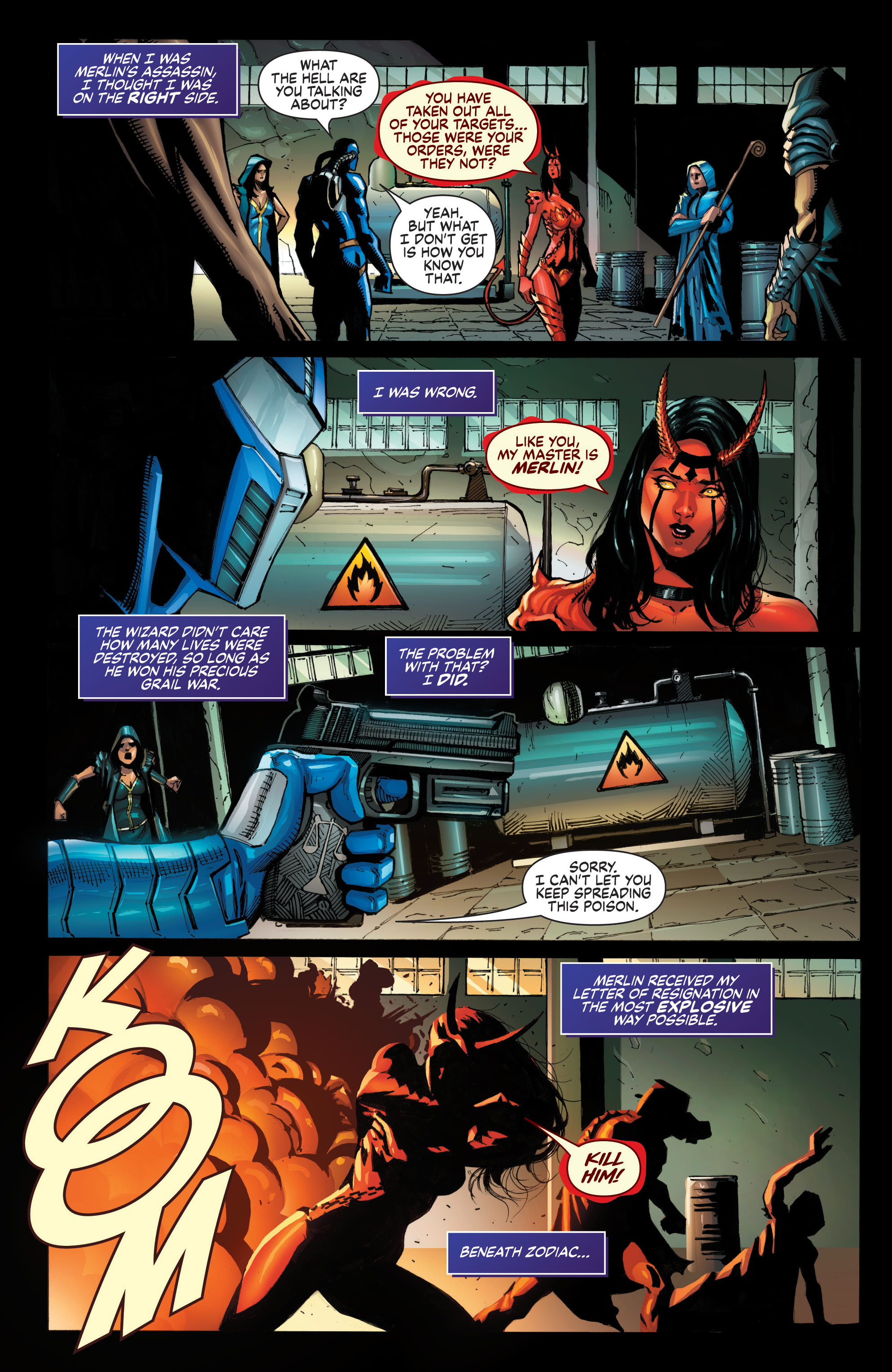 Grimm Universe Presents Quarterly: Zodiac vs Death Force (2021): Chapter 1 - Page 9
