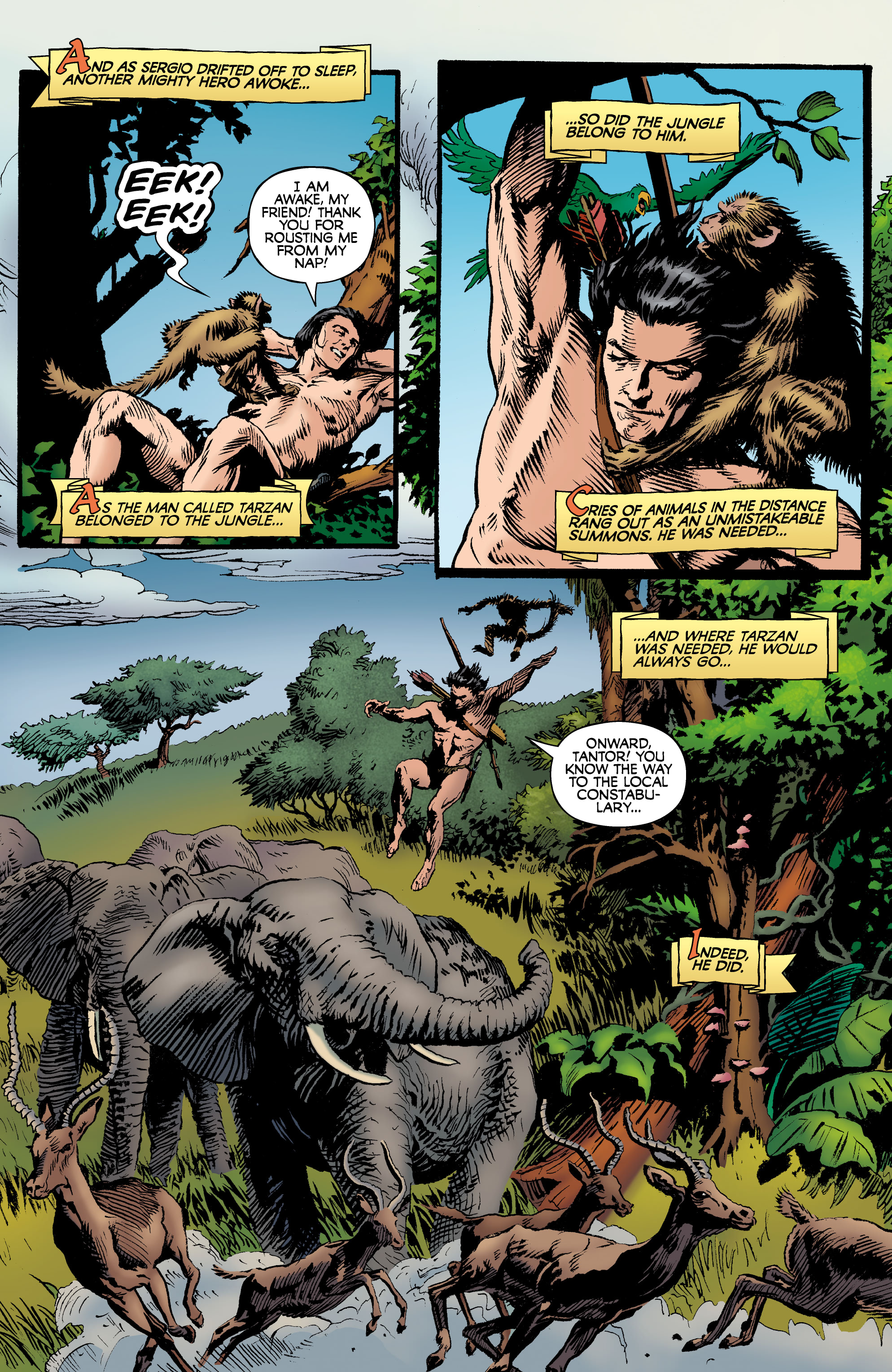 Groo Meets Tarzan (2021-): Chapter 1 - Page 8