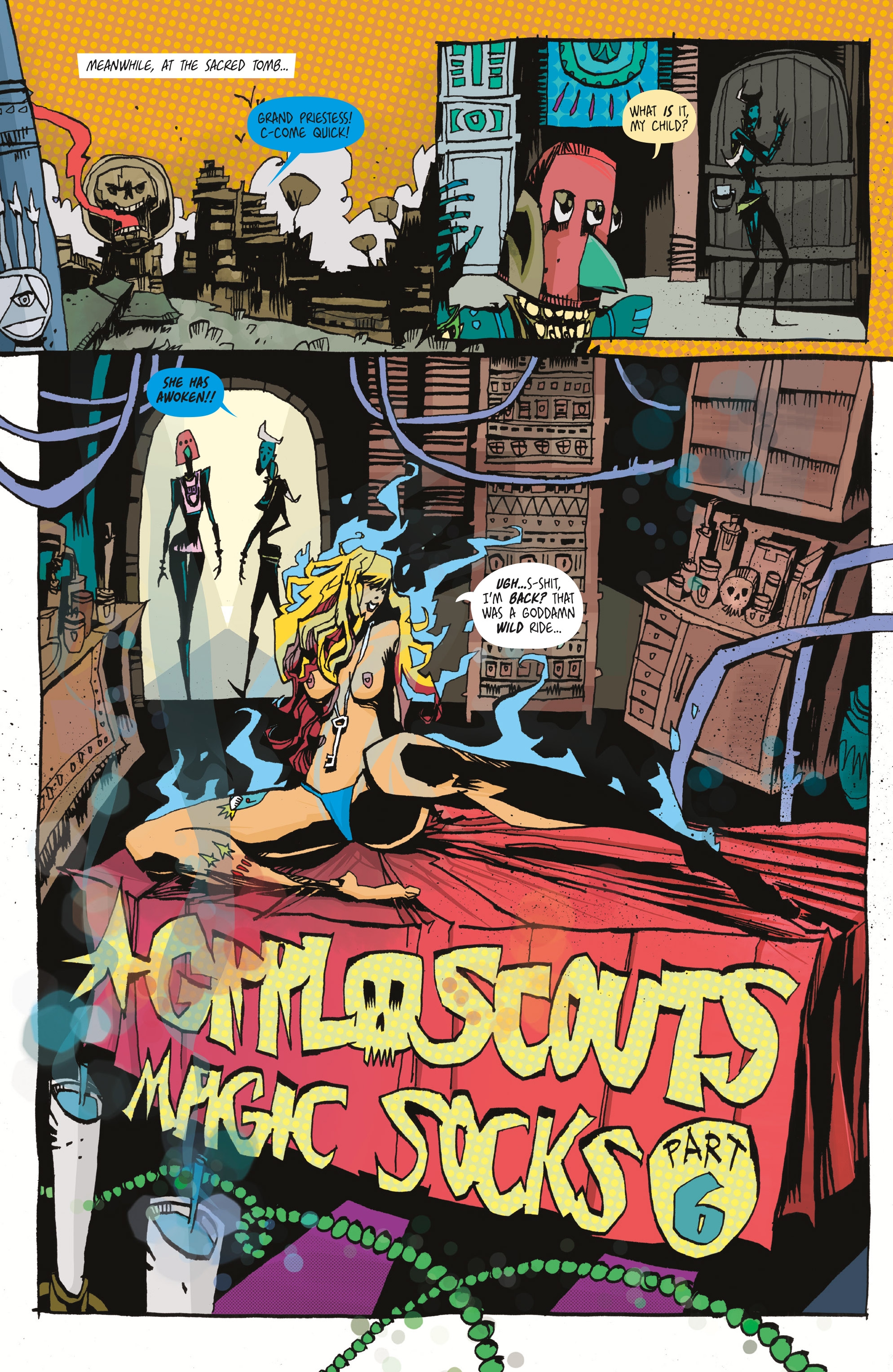 Grrl Scouts: Magic Socks (2017): Chapter 6 - Page 5
