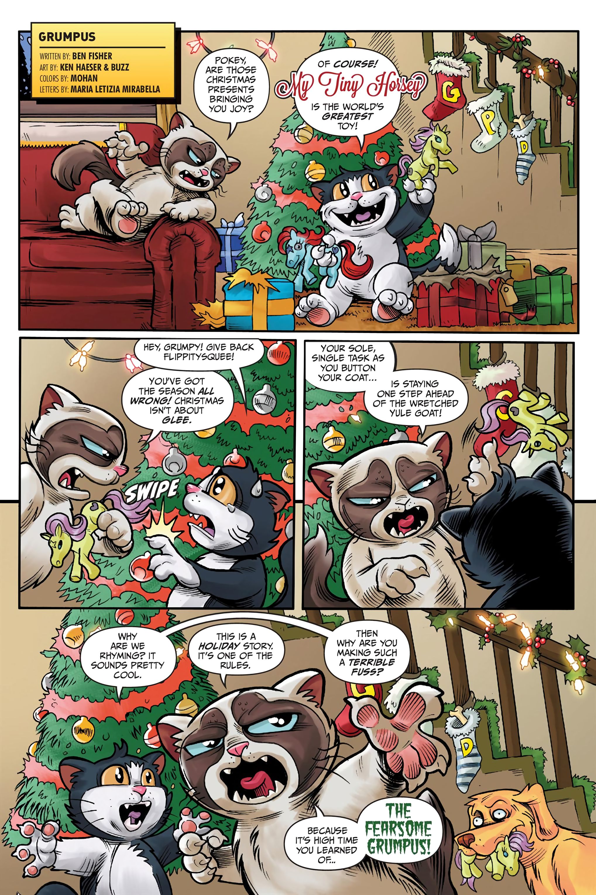 Grumpy Cat: The Grumpus and Other Horrible Holiday Tales (2023): Chapter HC - Page 10