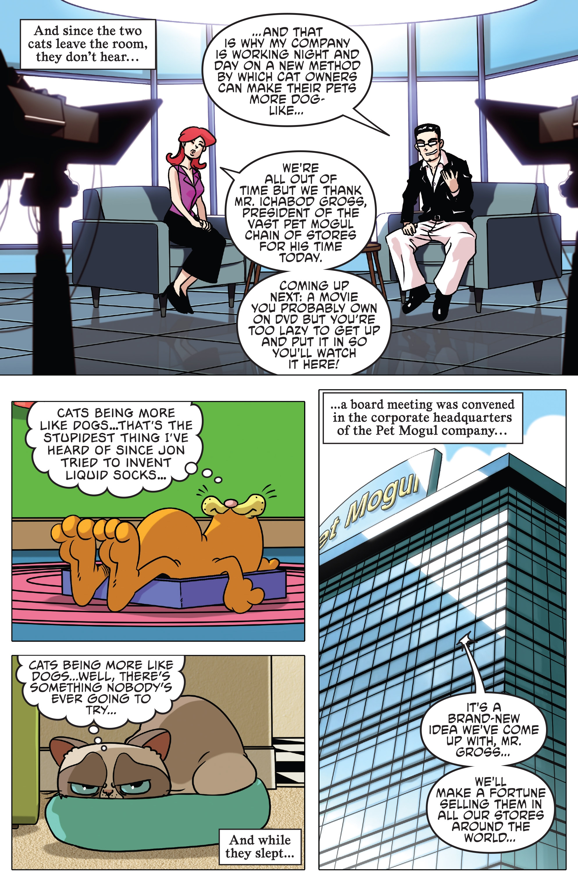 Grumpy Cat/Garfield (2017): Chapter 1 - Page 8
