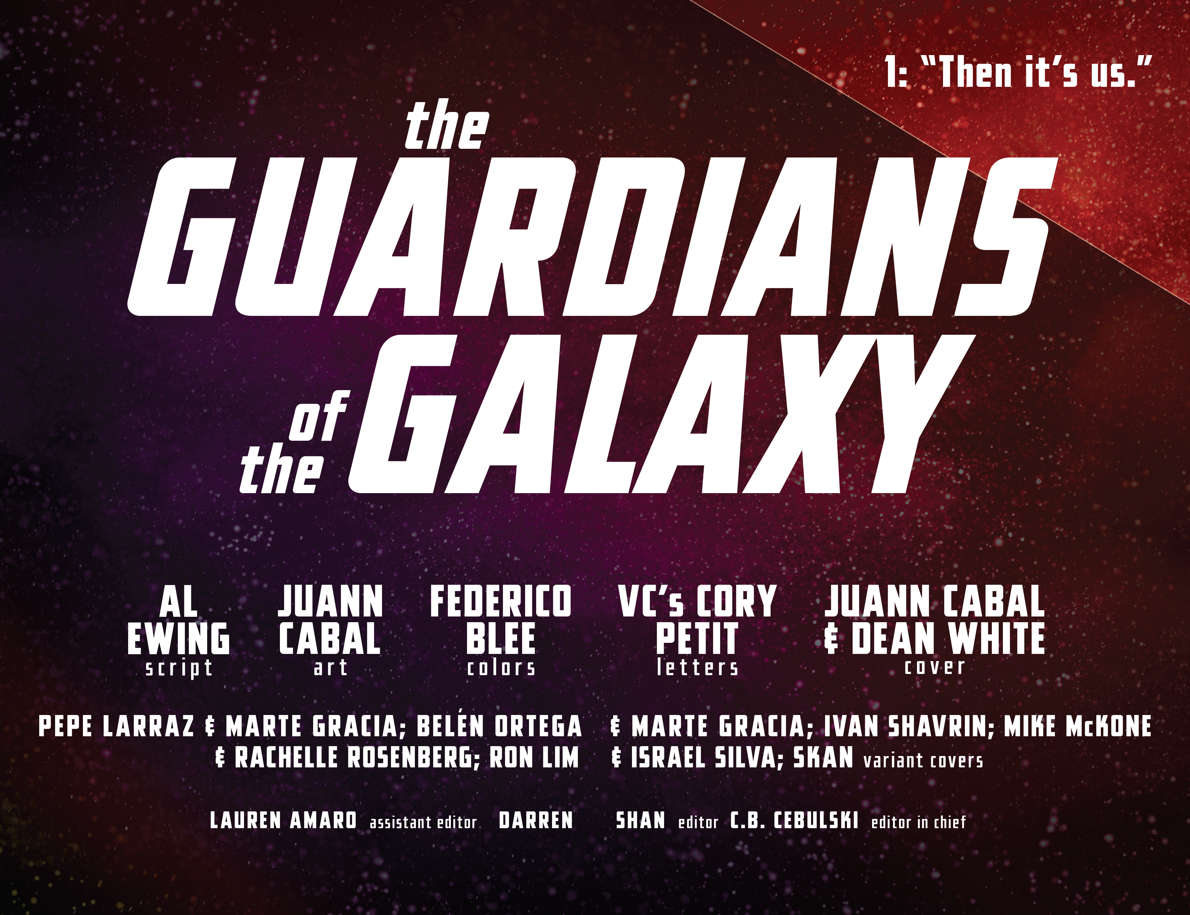 Guardians Of The Galaxy (2020-): Chapter 1 - Page 15