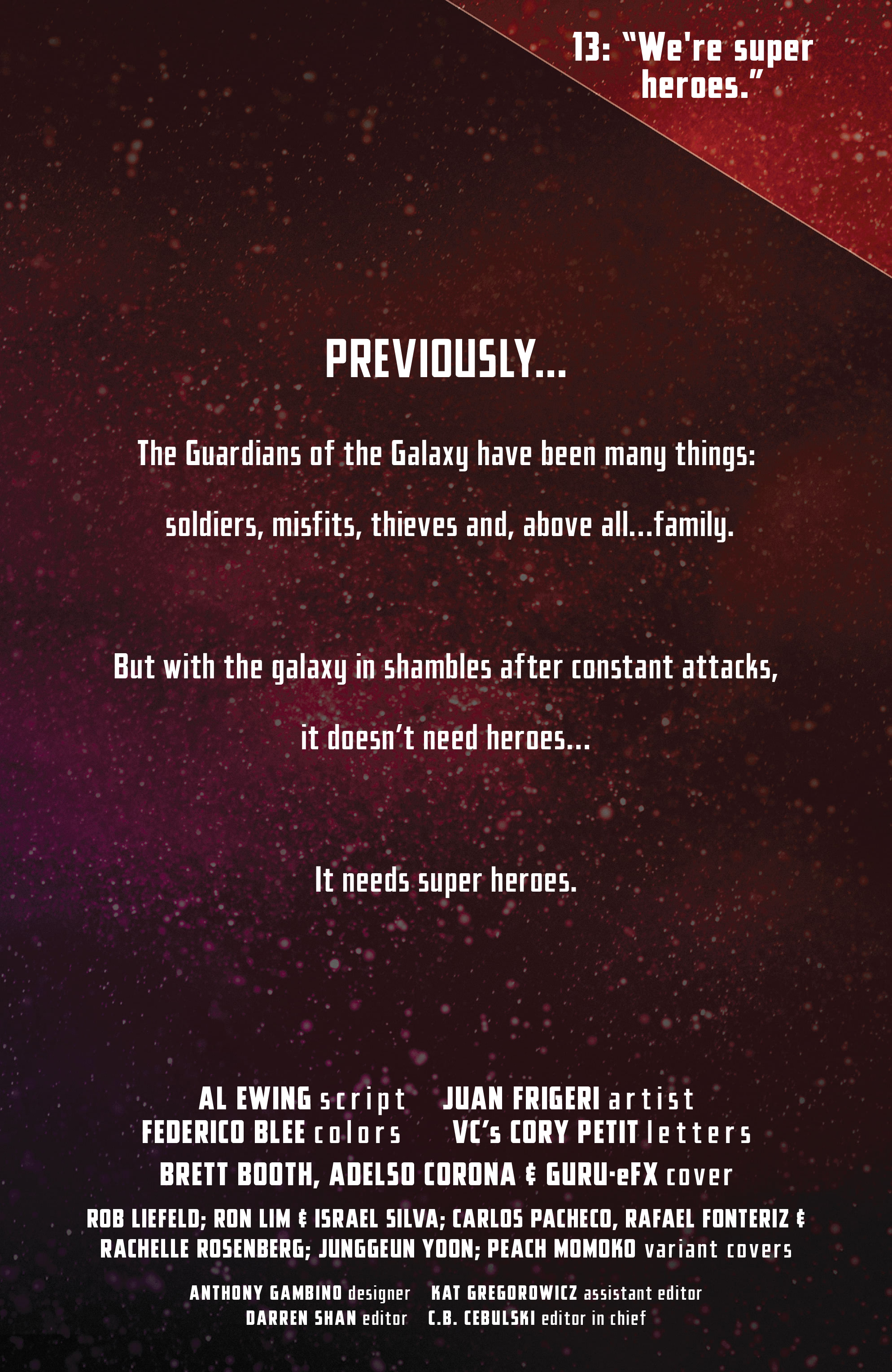 Guardians Of The Galaxy (2020-): Chapter 13 - Page 2