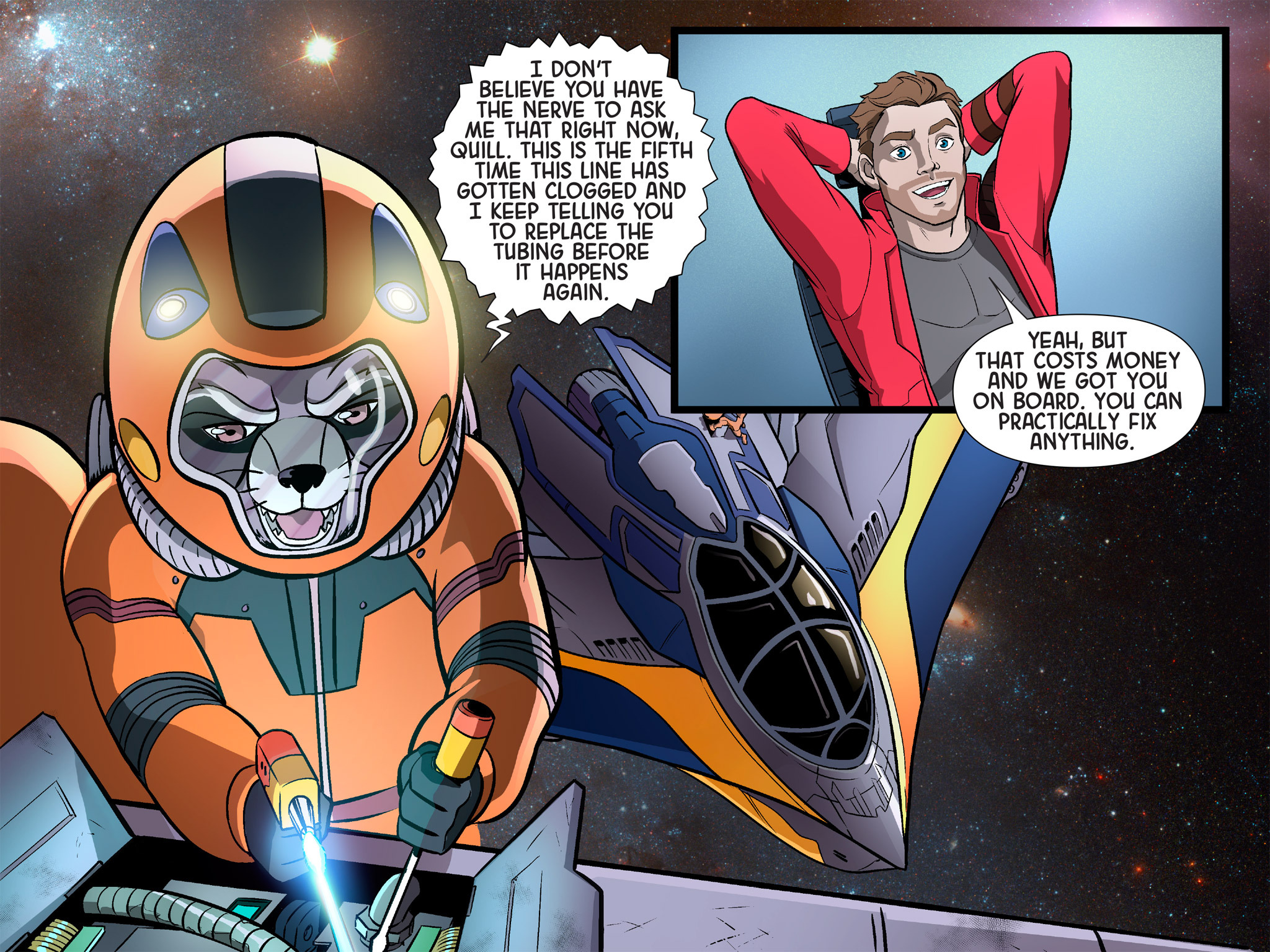 Guardians of the Galaxy: Awesome Mix Infinite Comic: Chapter 6 - Page 5