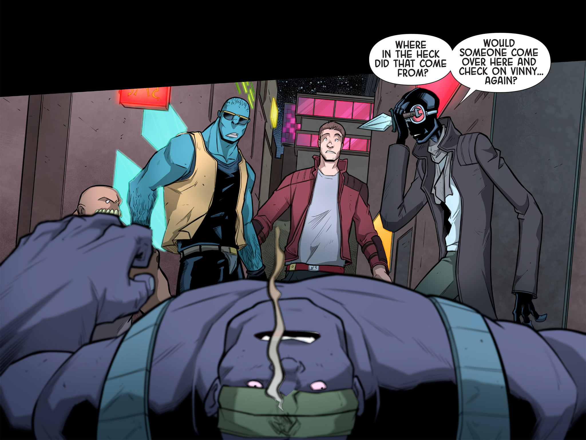 Guardians of the Galaxy: Awesome Mix Infinite Comic: Chapter 9 - Page 7