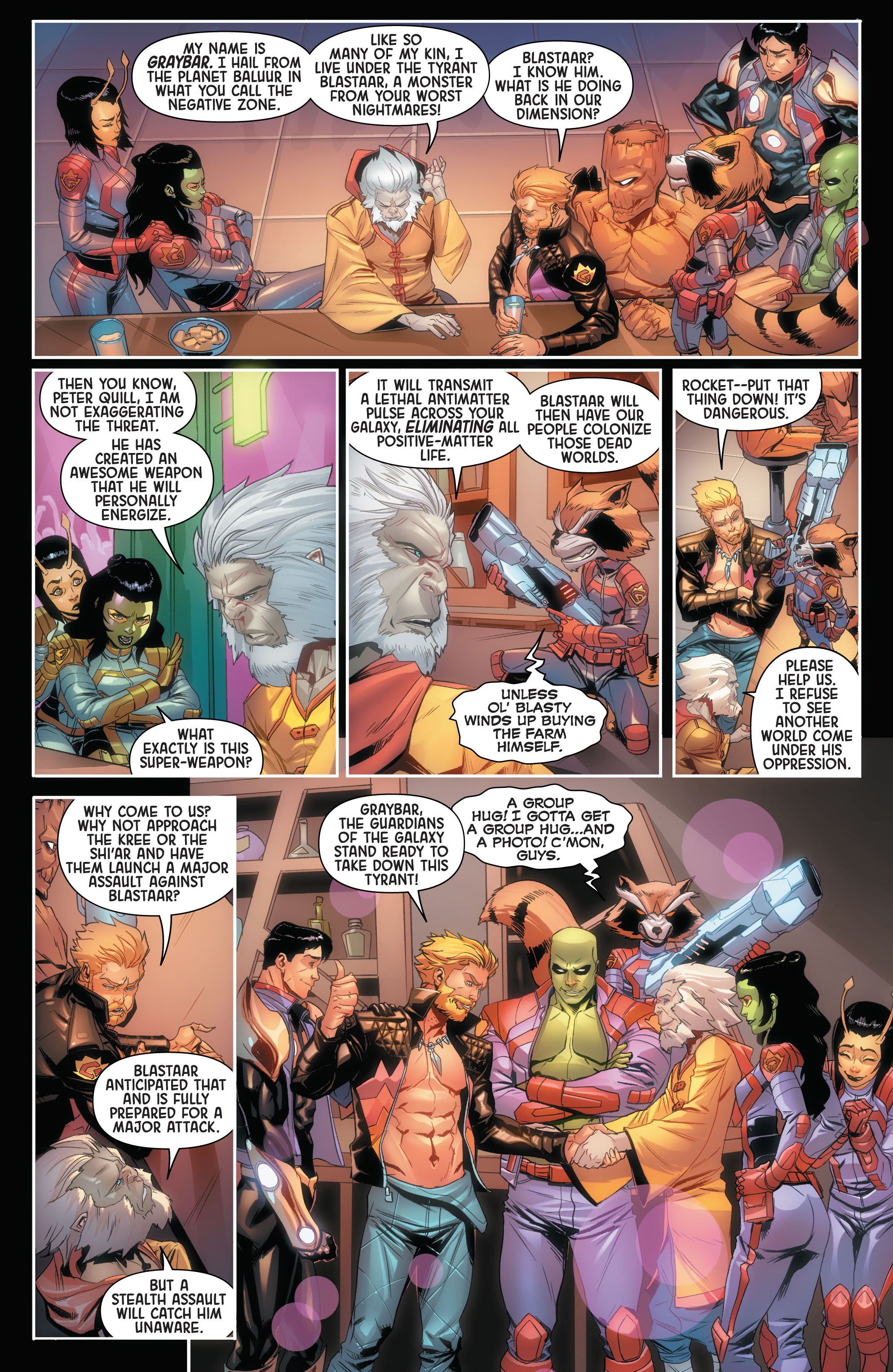 Guardians of the Galaxy: Bane of Blastaar (2023-): Chapter 1 - Page 6
