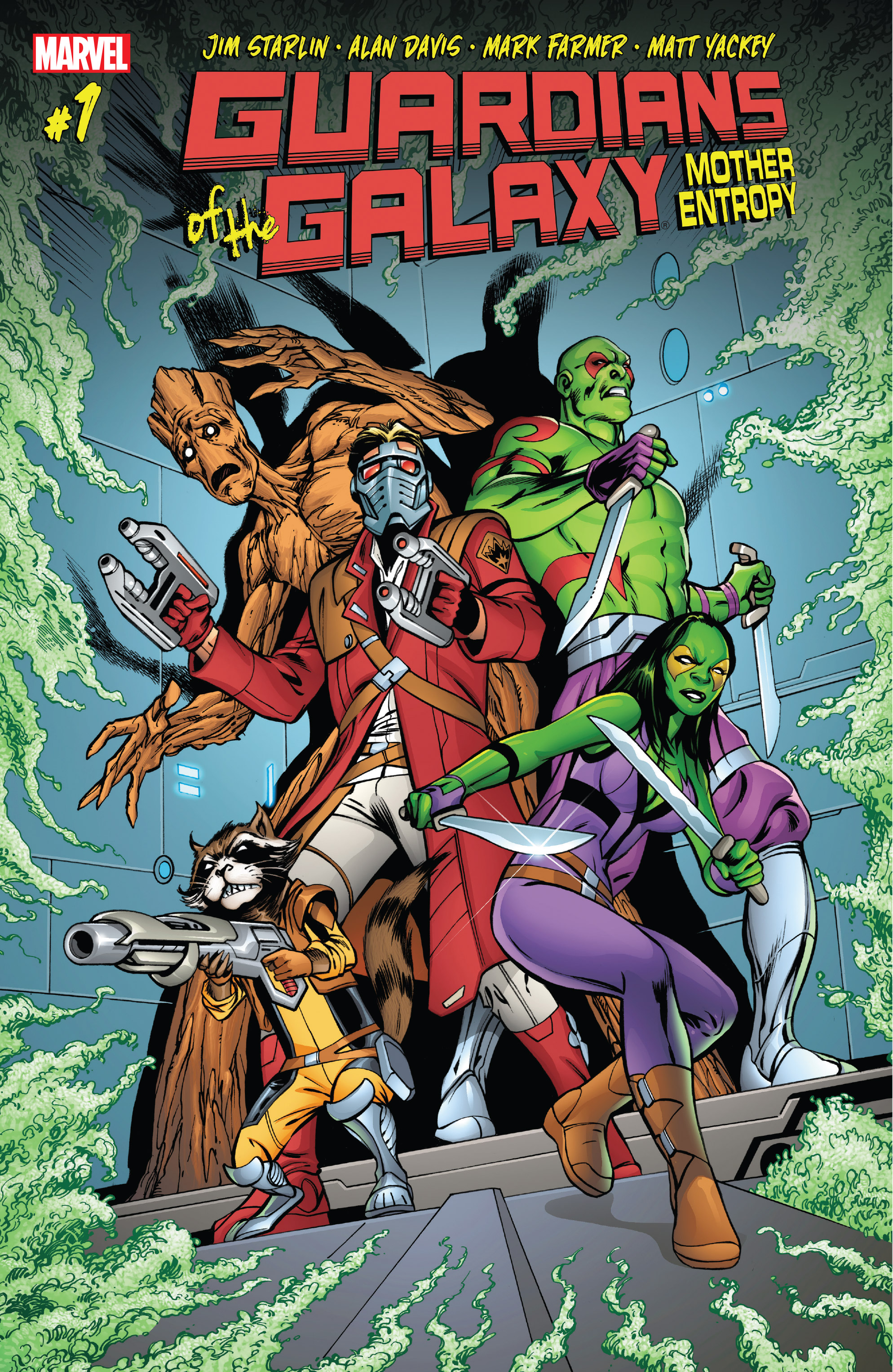 Guardians of the Galaxy: Mother Entropy (2017): Chapter 1 - Page 1