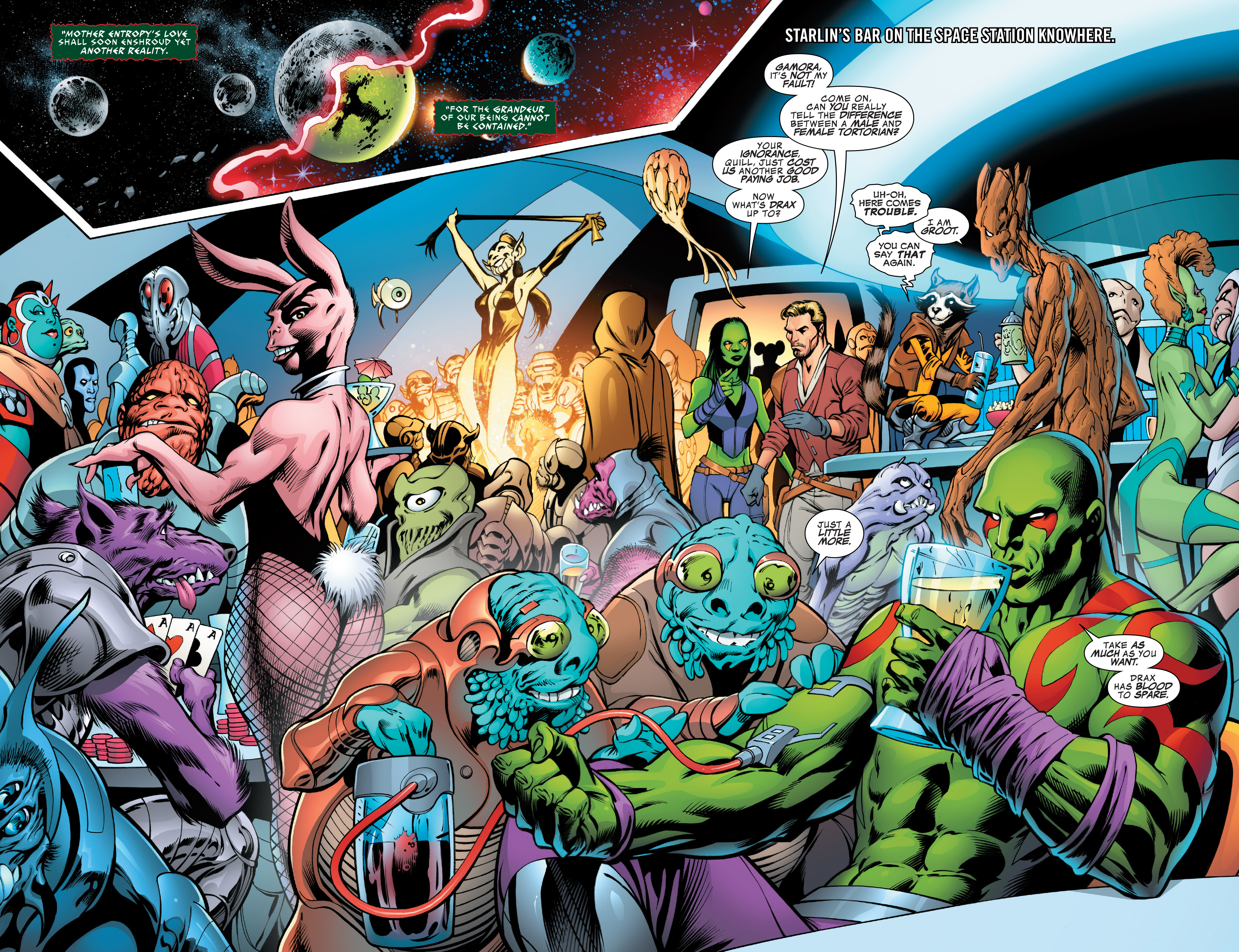 Guardians of the Galaxy: Mother Entropy (2017): Chapter 1 - Page 5