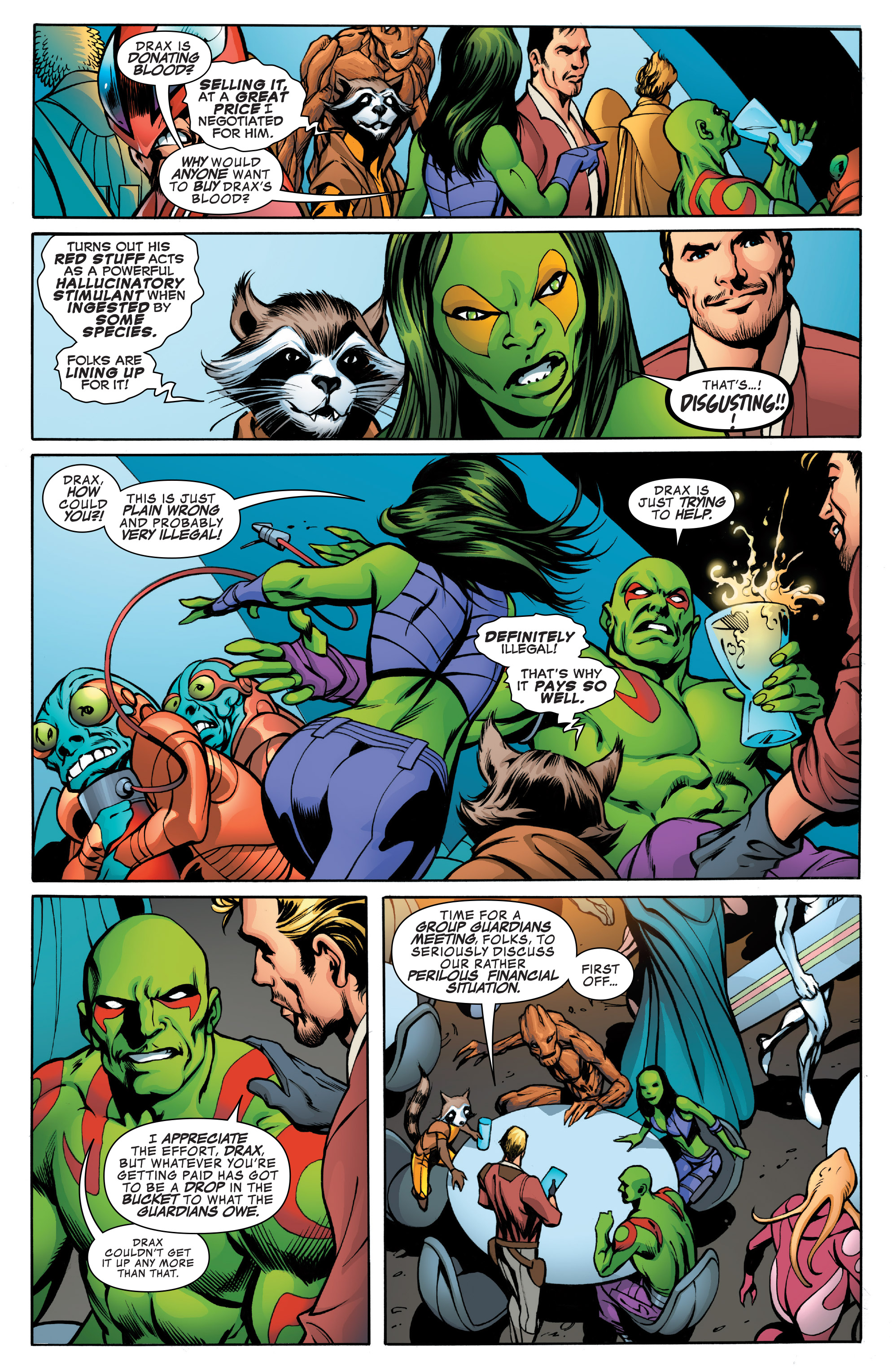 Guardians of the Galaxy: Mother Entropy (2017): Chapter 1 - Page 6