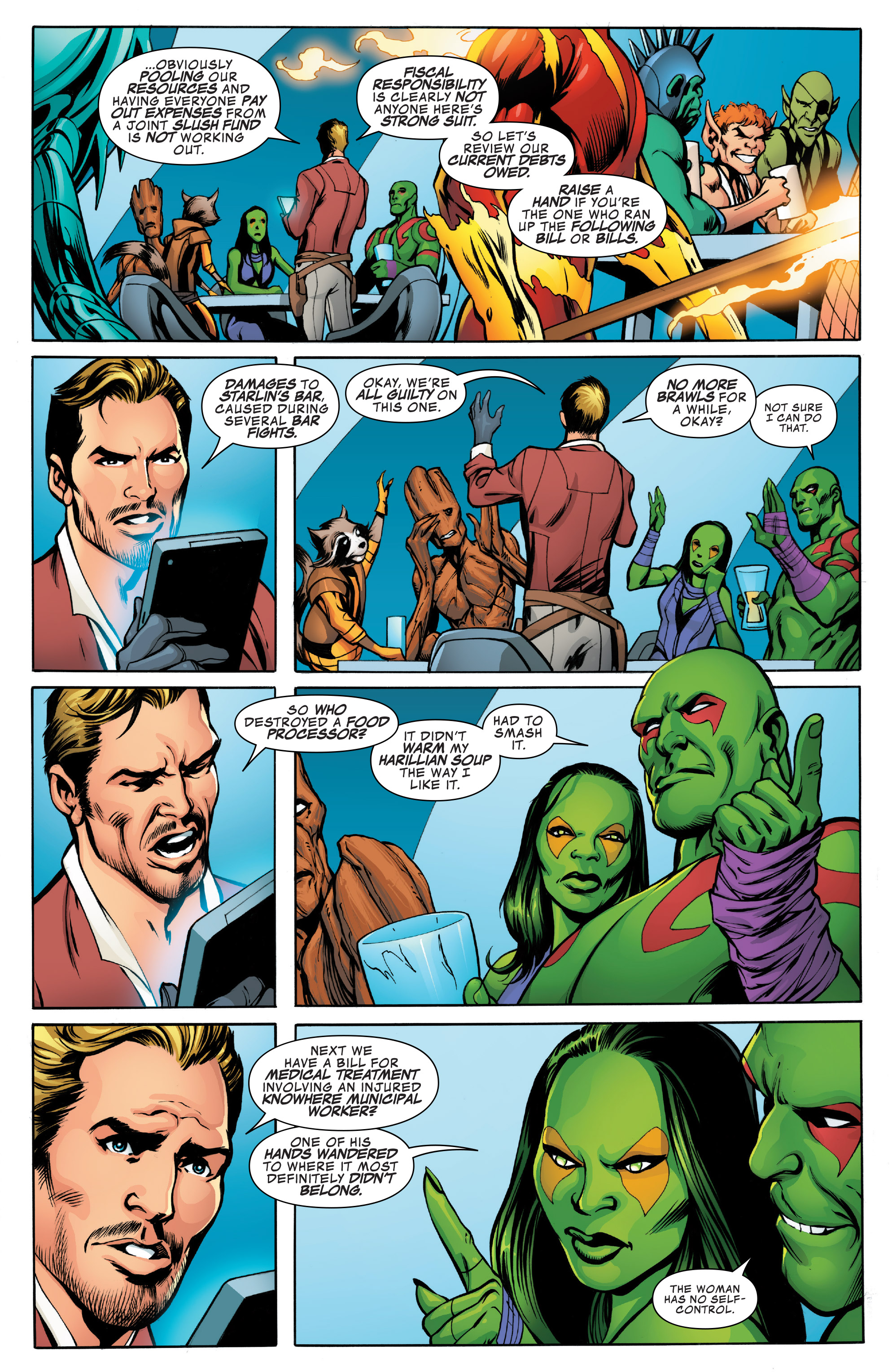 Guardians of the Galaxy: Mother Entropy (2017): Chapter 1 - Page 7