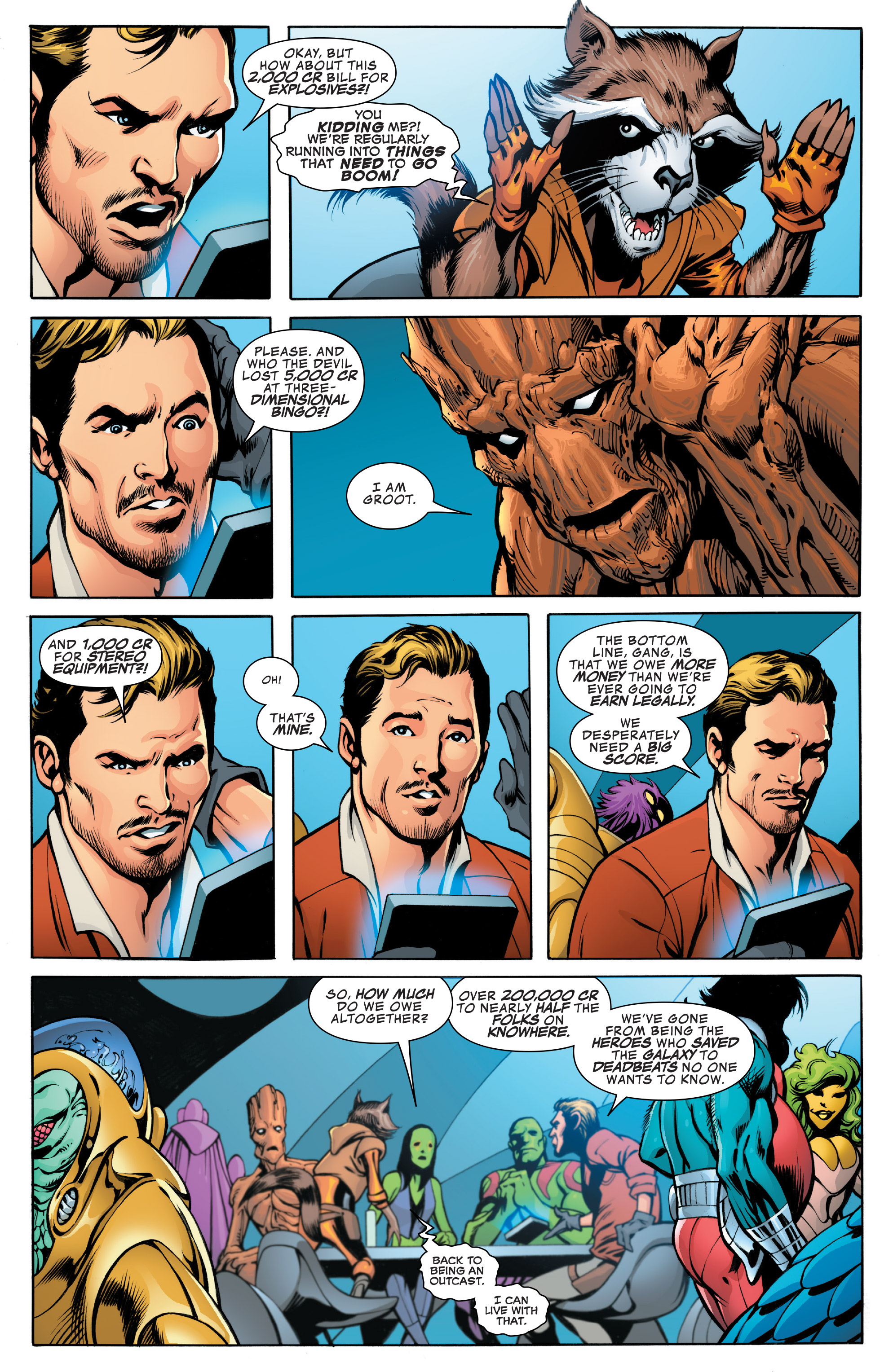 Guardians of the Galaxy: Mother Entropy (2017): Chapter 1 - Page 8