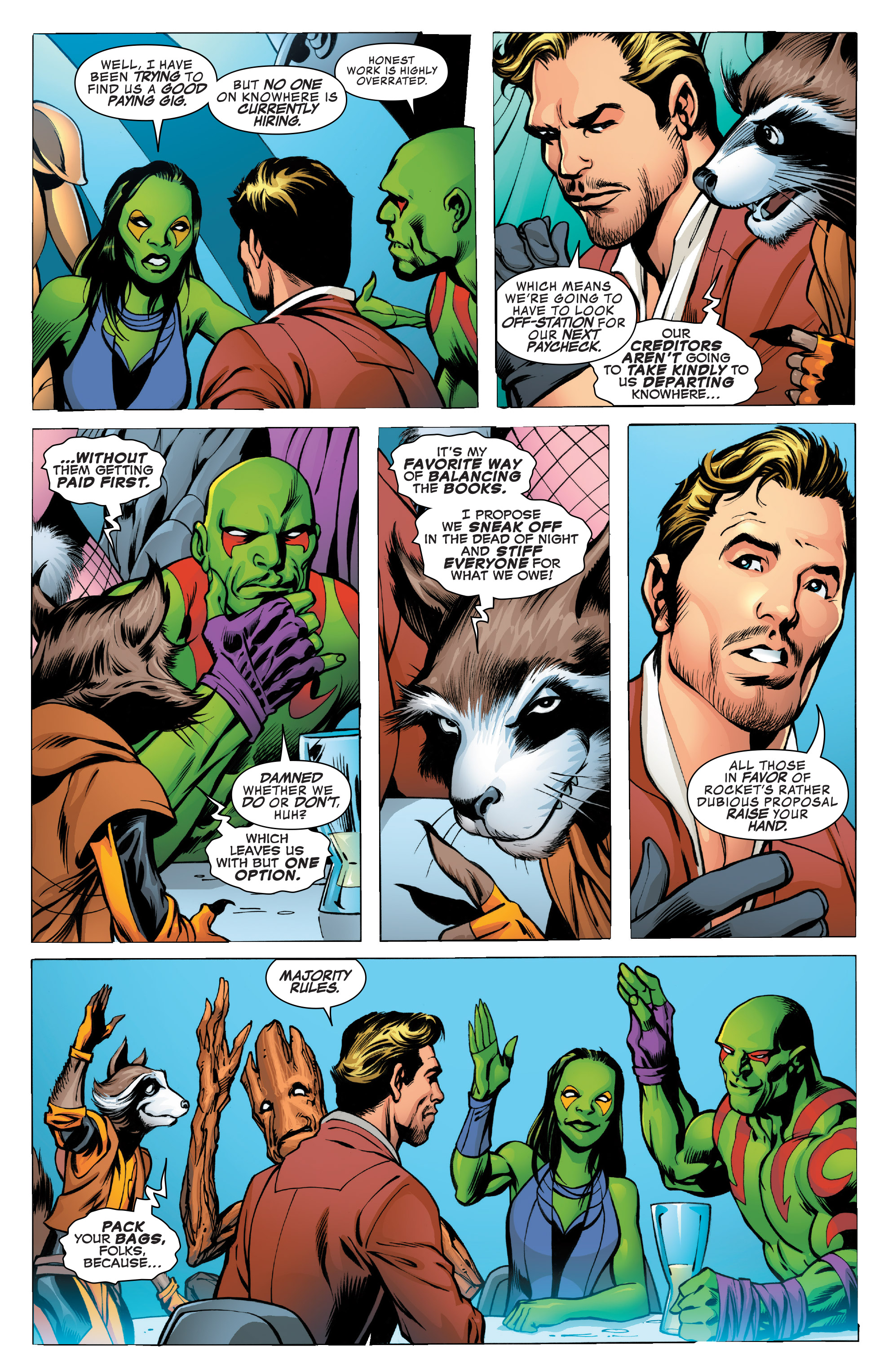 Guardians of the Galaxy: Mother Entropy (2017): Chapter 1 - Page 9
