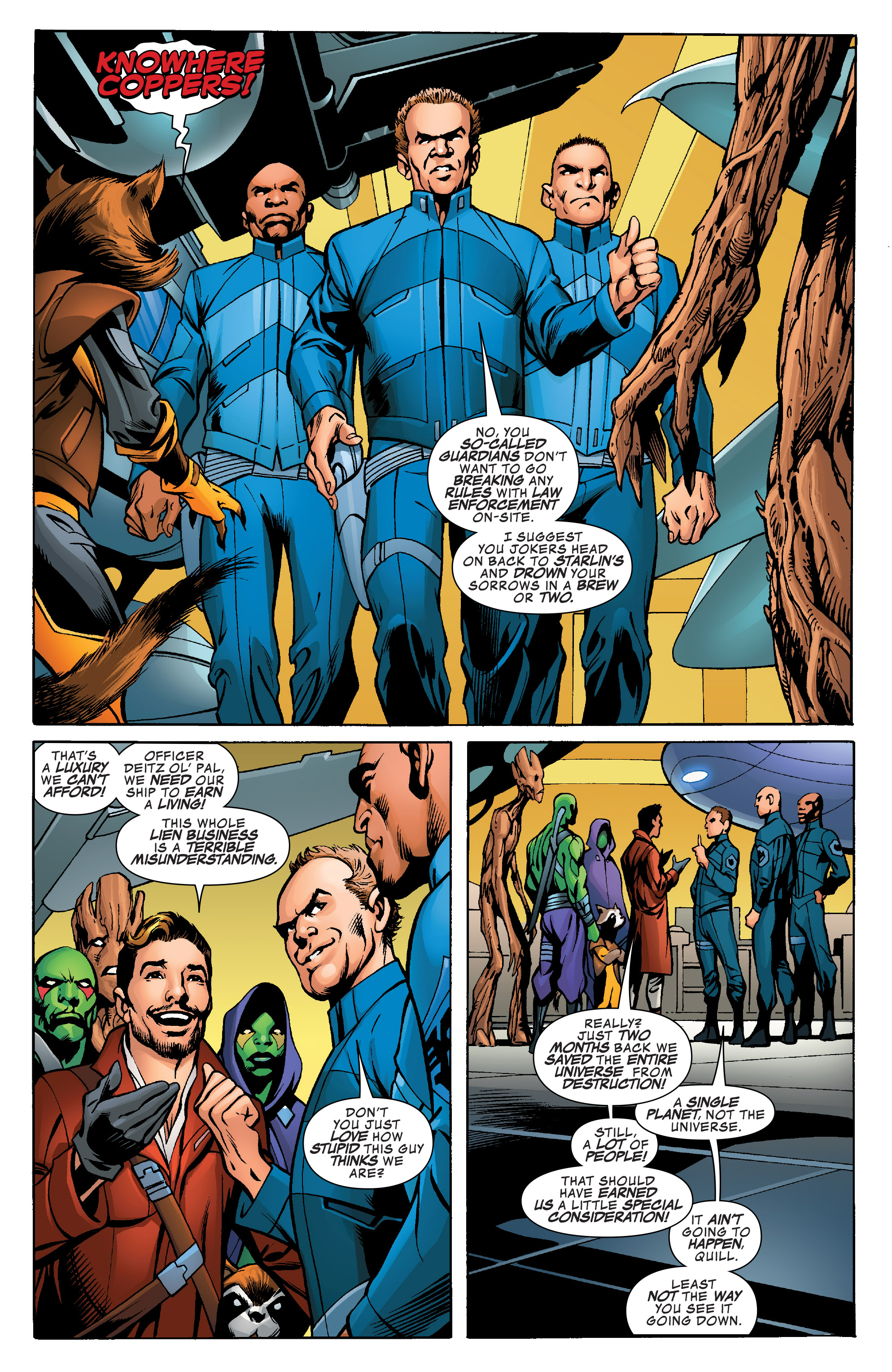 Guardians of the Galaxy: Mother Entropy (2017): Chapter 1 - Page 11