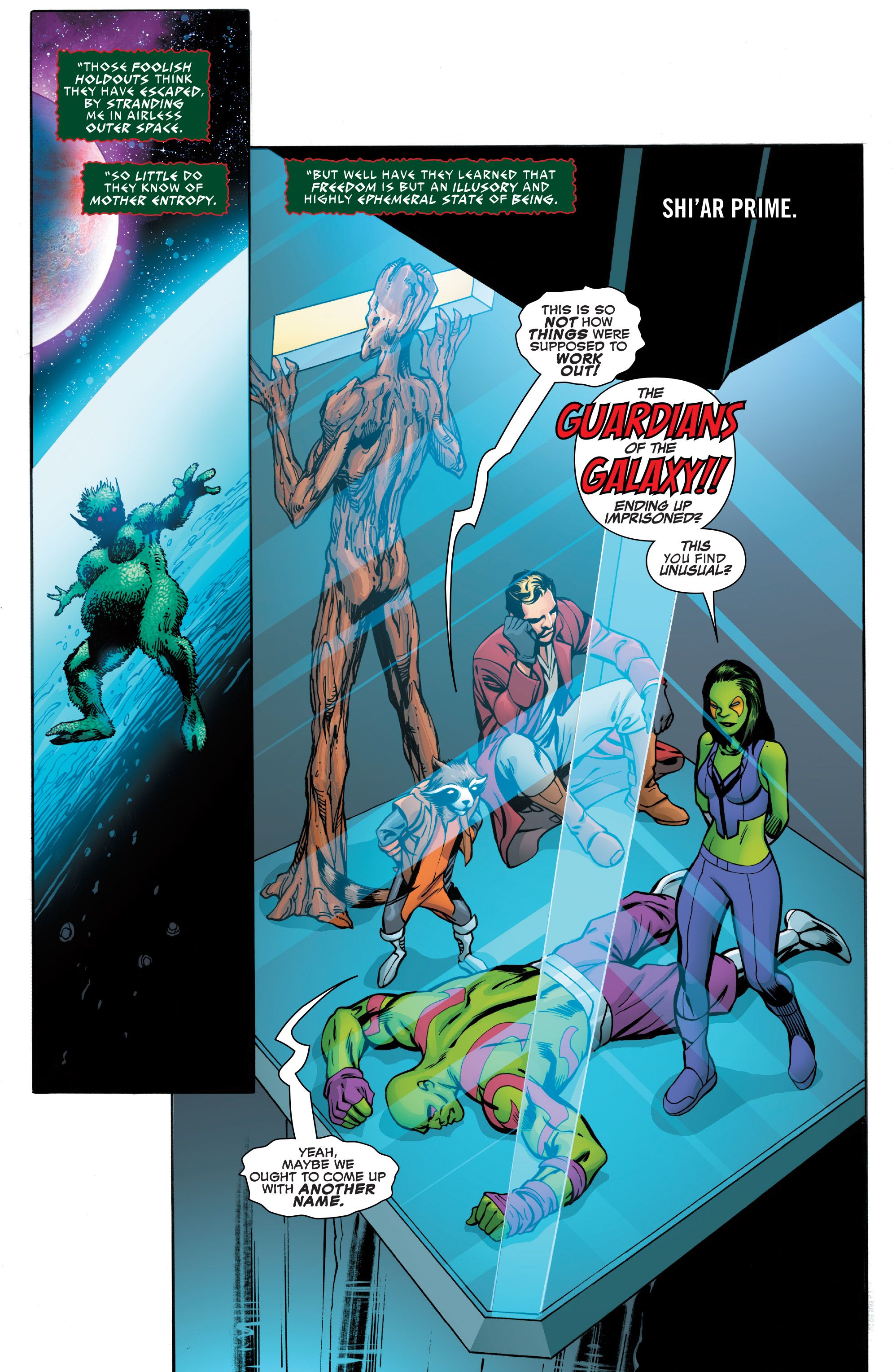 Guardians of the Galaxy: Mother Entropy (2017): Chapter 4 - Page 3