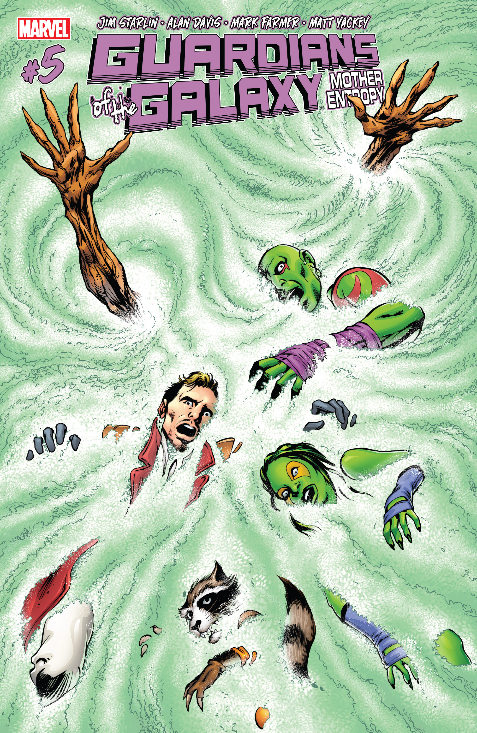 Guardians of the Galaxy: Mother Entropy (2017): Chapter 5 - Page 1