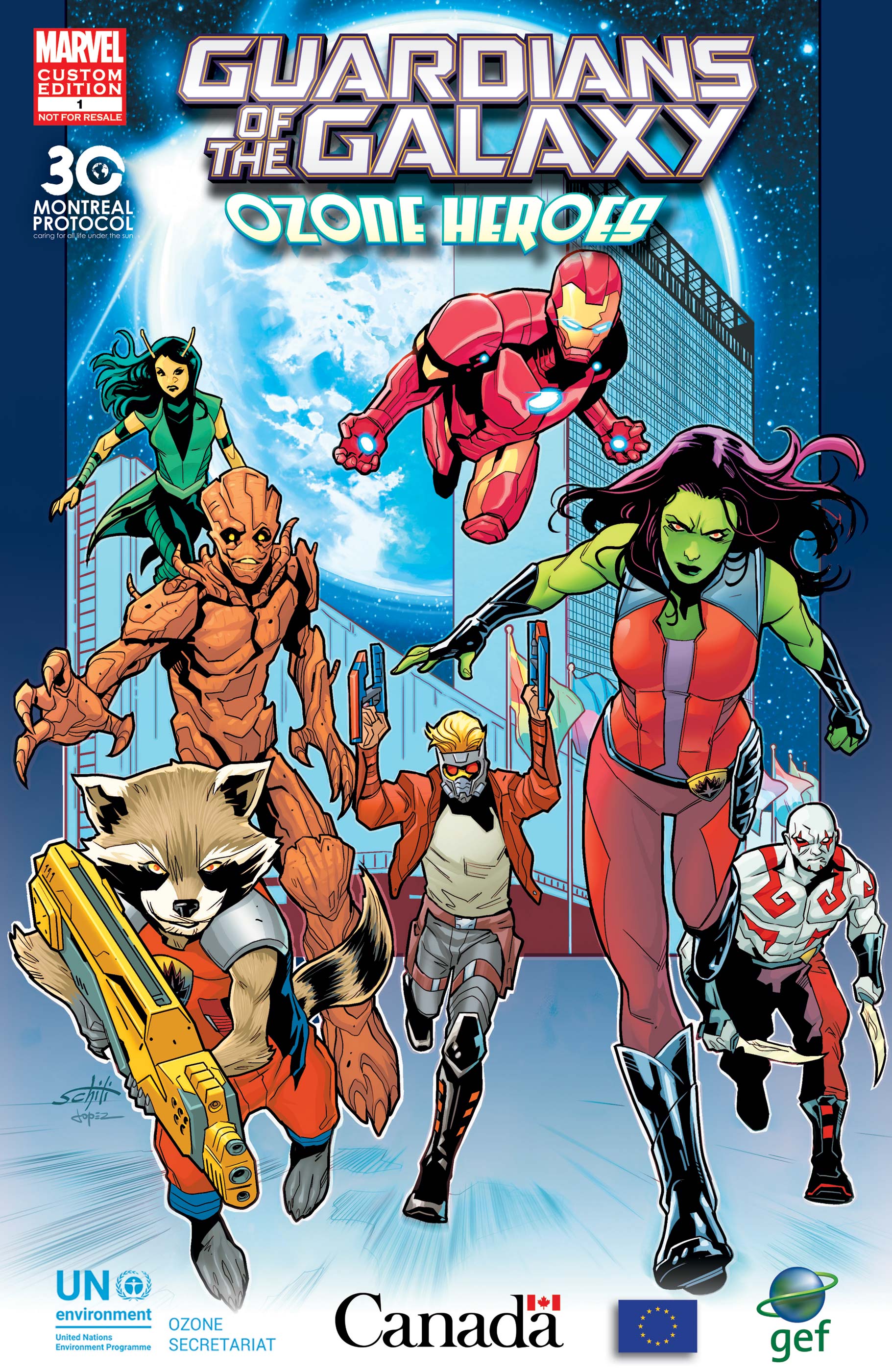 Guardians of the Galaxy: Ozone Heroes (2017): Chapter 1 - Page 1