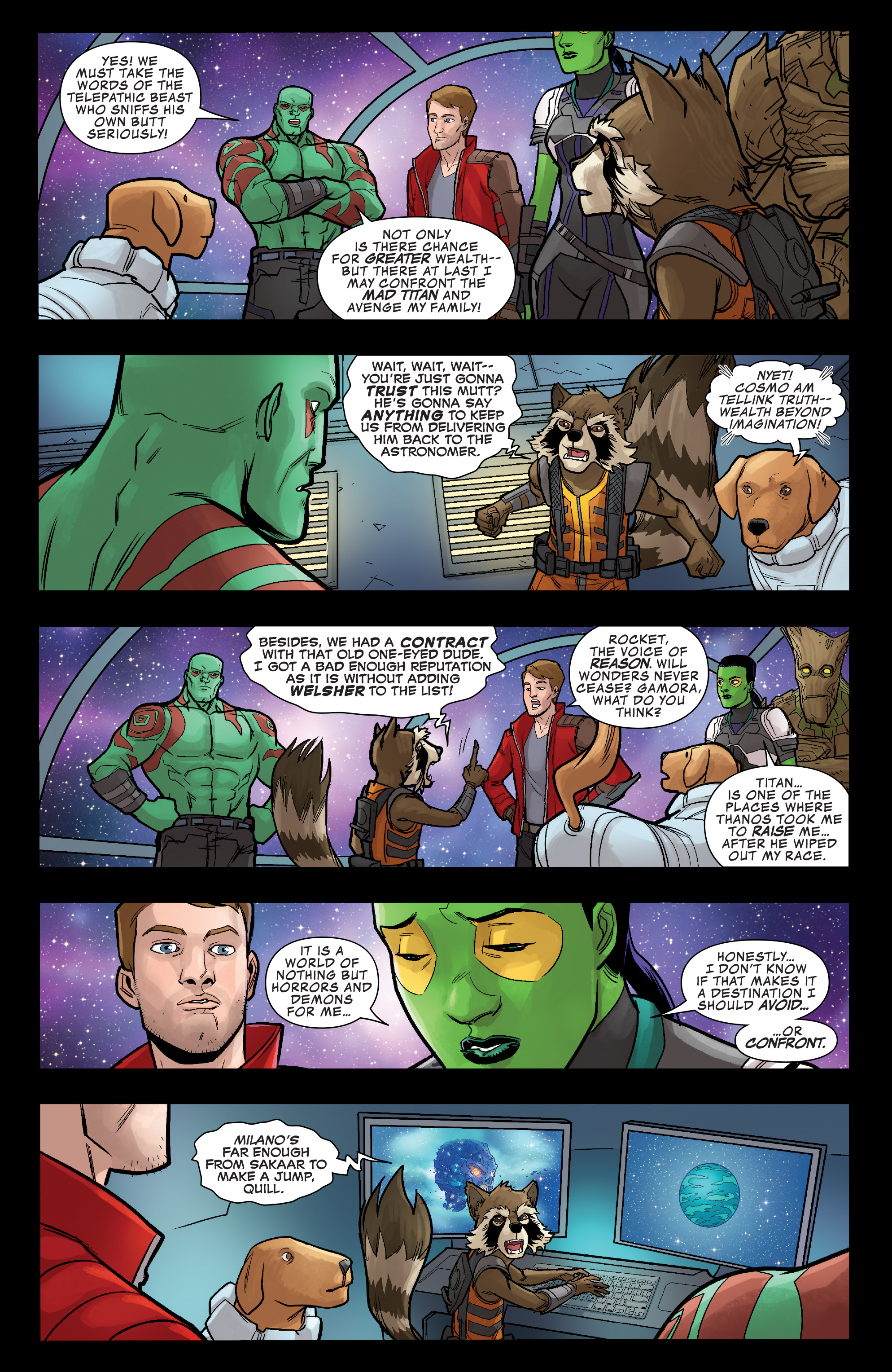 Guardians of the Galaxy: Telltale Series (2017): Chapter 3 - Page 8