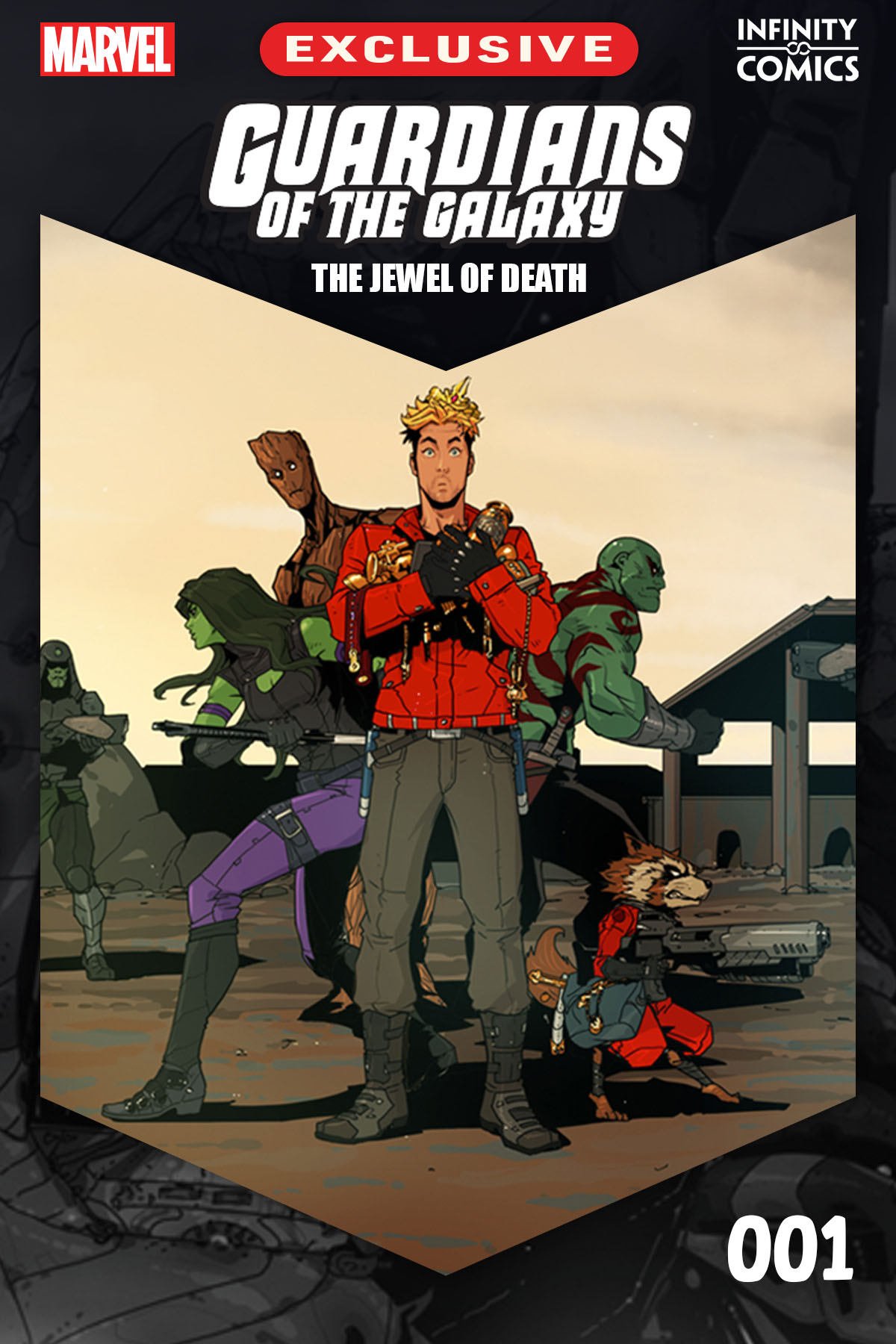 Guardians of the Galaxy: The Jewel of Death Infinity Comic (2023-): Chapter 1 - Page 1