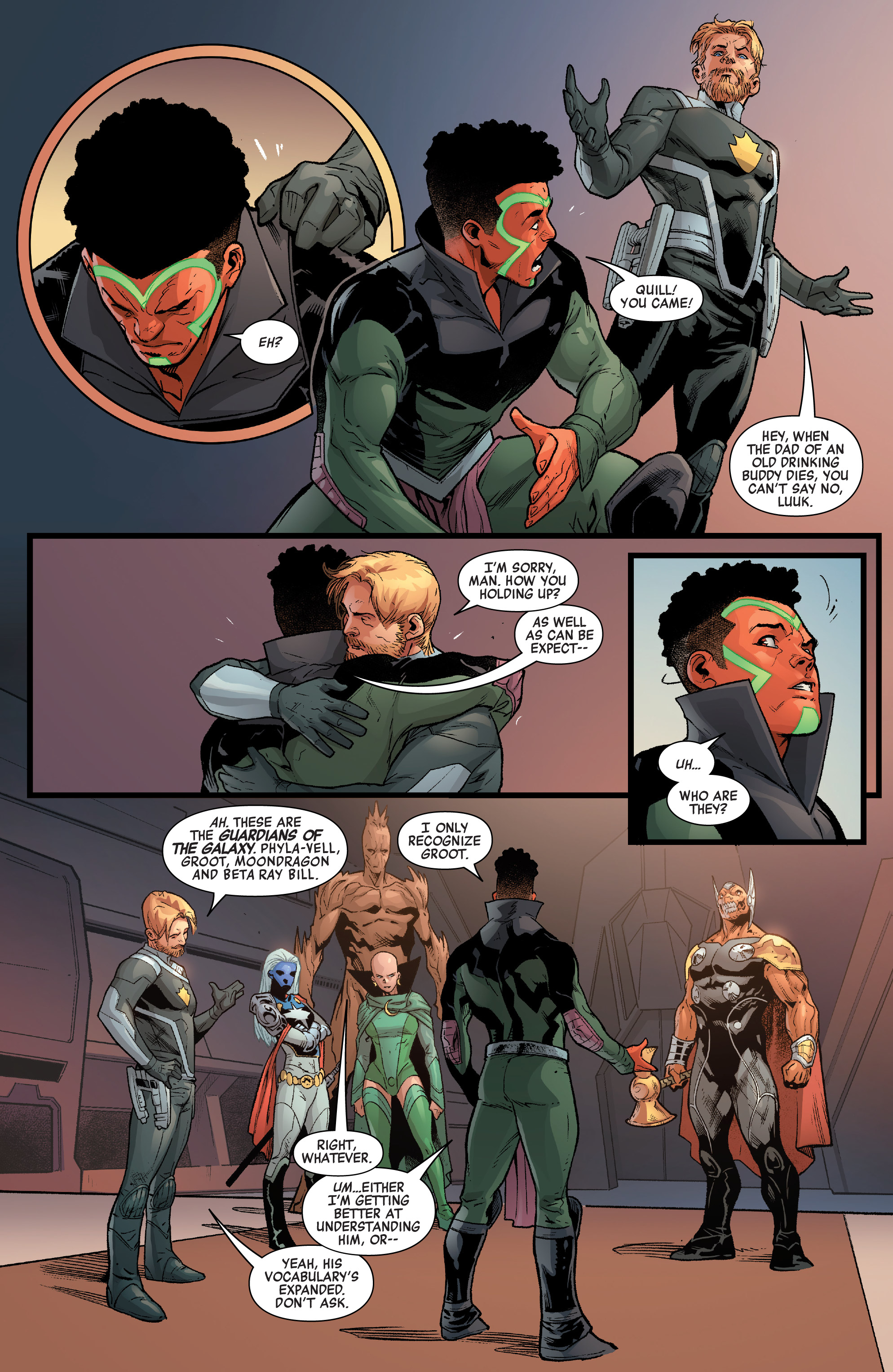 Guardians Of The Galaxy: The Prodigal Sun (2019): Chapter 1 - Page 5