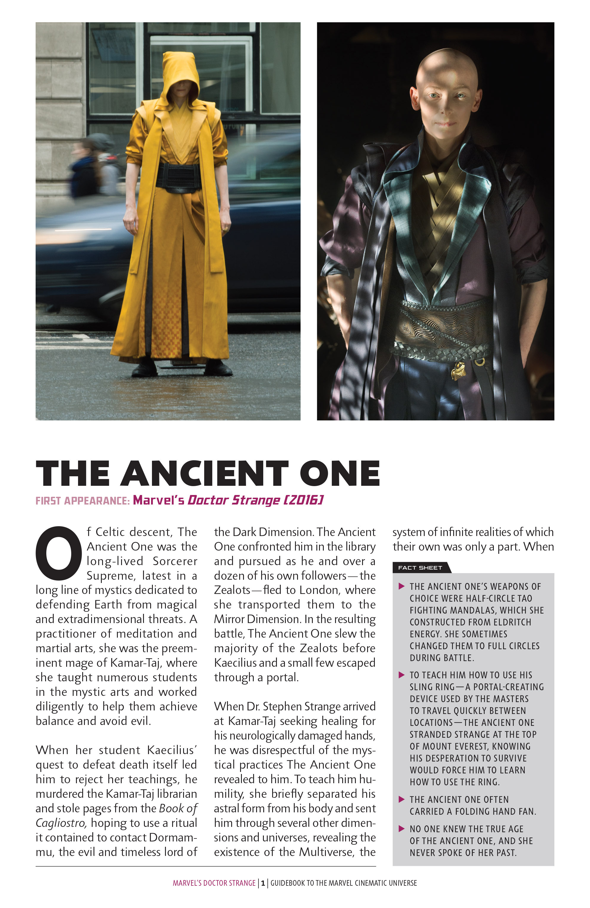 Guidebook to the Marvel Cinematic Universe - Marvel's Doctor Strange: Chapter 1 - Page 3