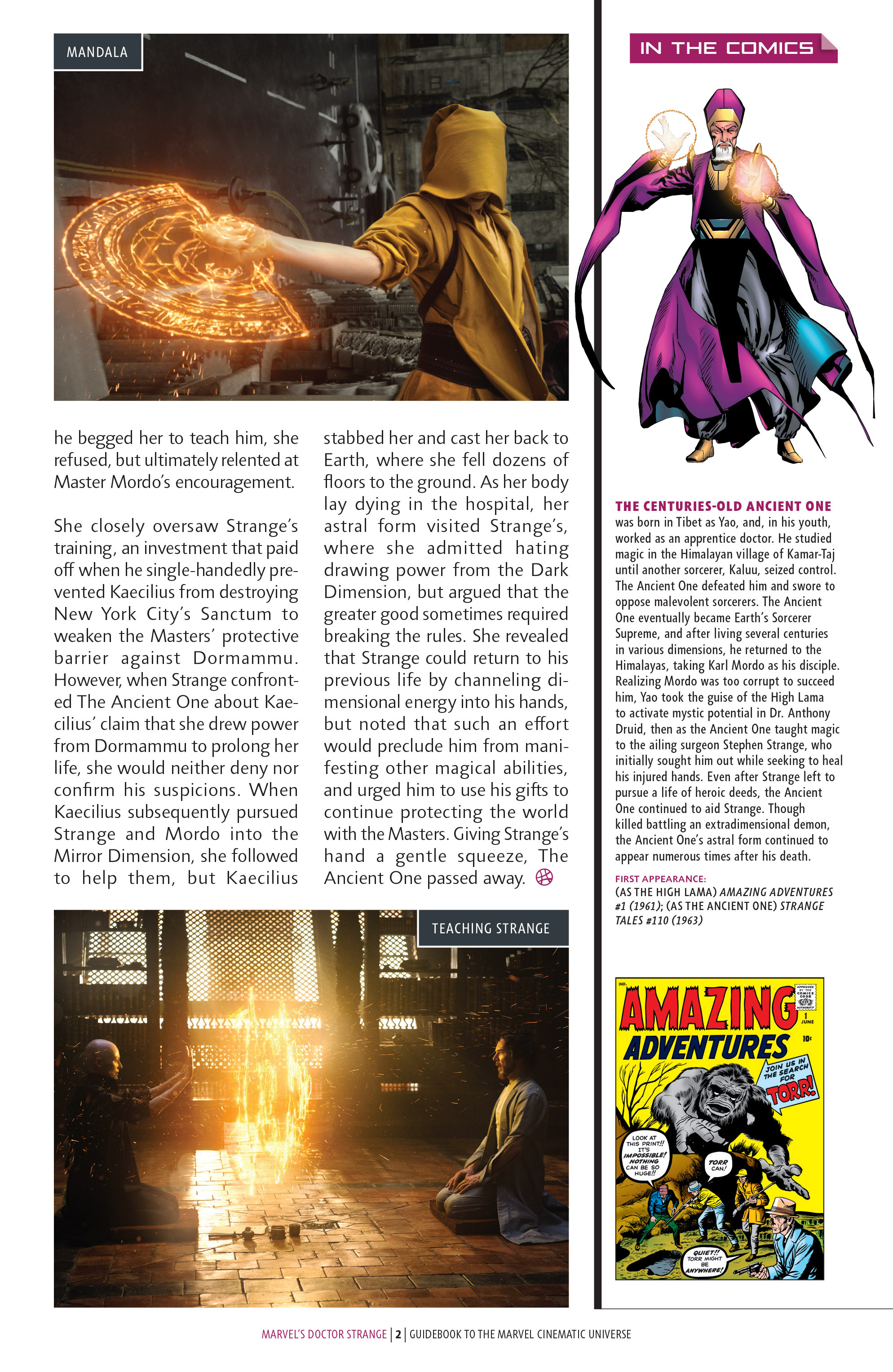 Guidebook to the Marvel Cinematic Universe - Marvel's Doctor Strange: Chapter 1 - Page 4
