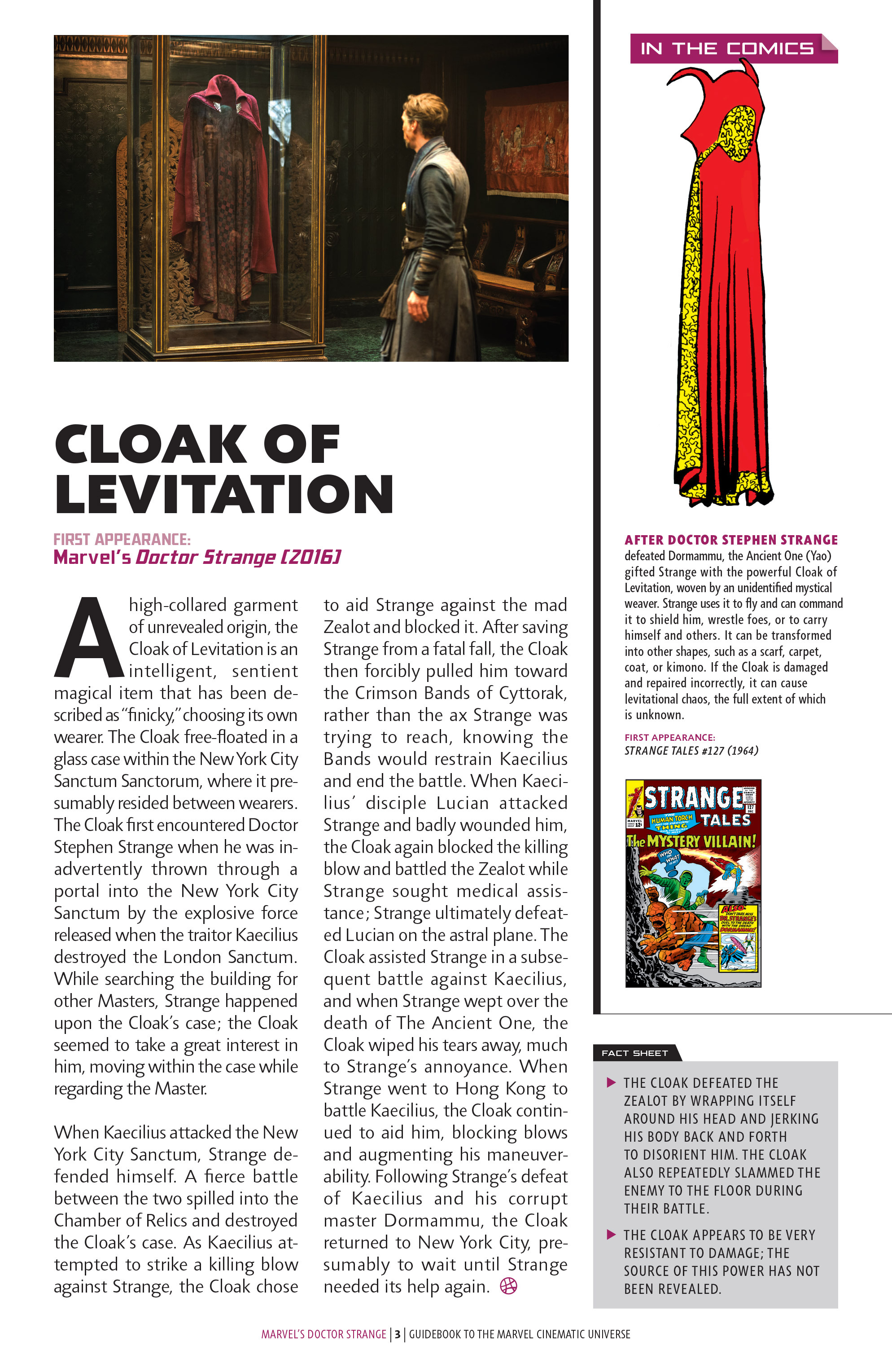 Guidebook to the Marvel Cinematic Universe - Marvel's Doctor Strange: Chapter 1 - Page 5