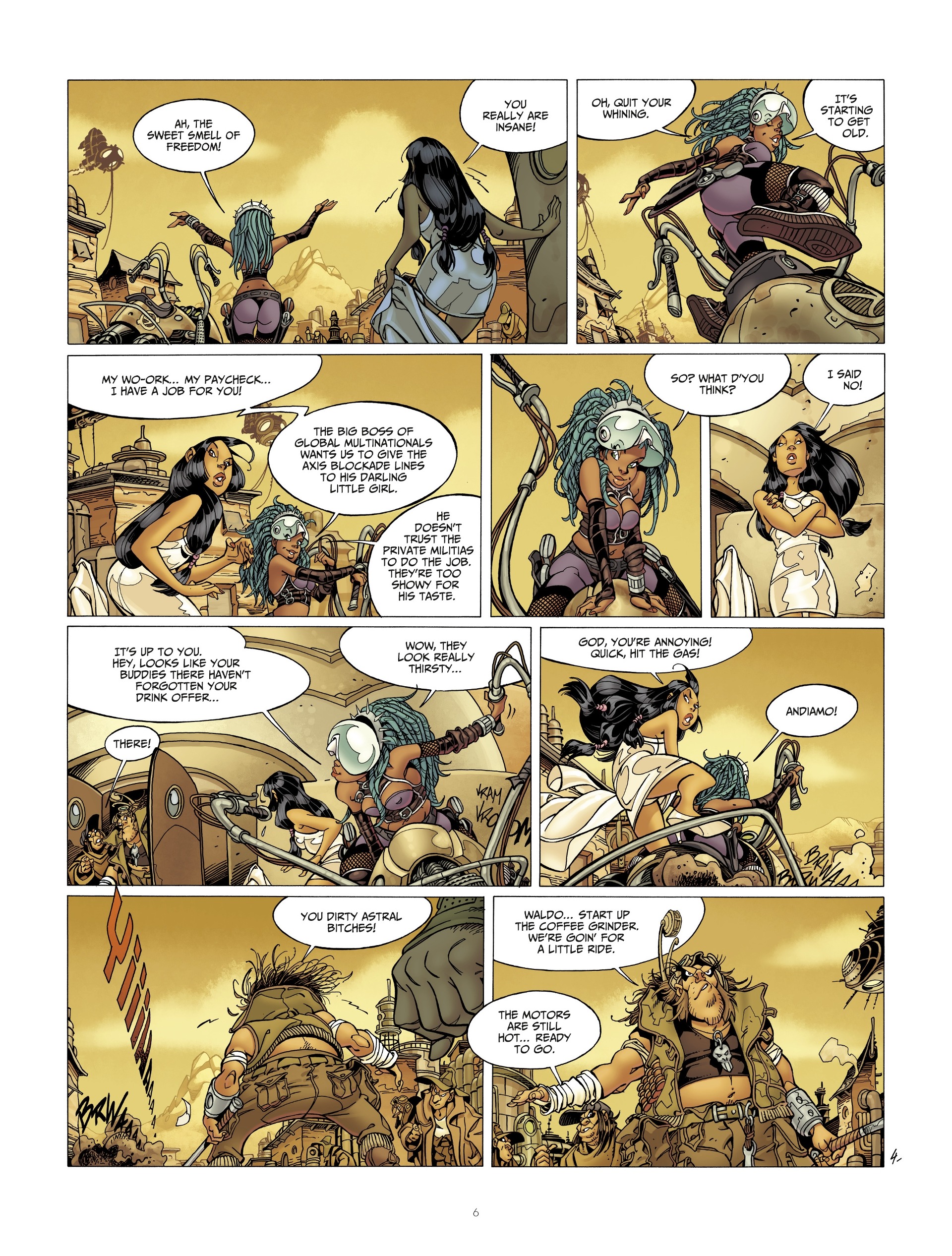 Gunblast girls (2018-): Chapter 1 - Page 6