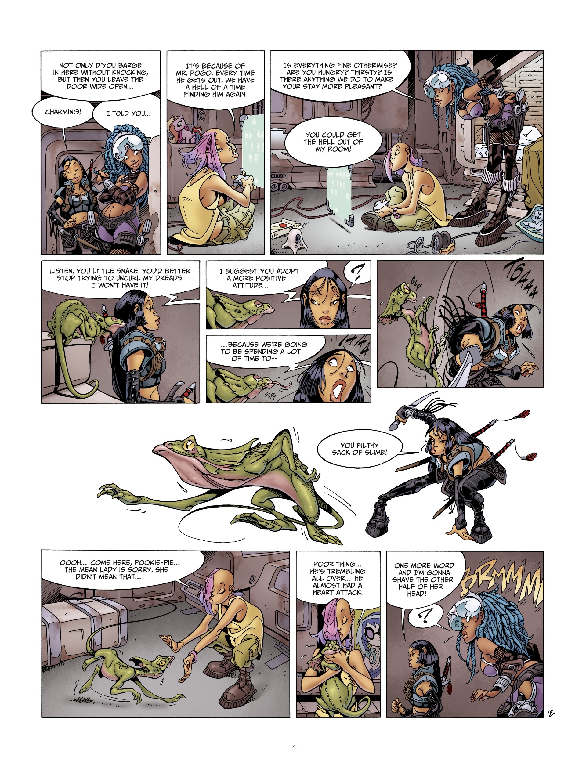 Gunblast girls (2018-): Chapter 1 - Page 14